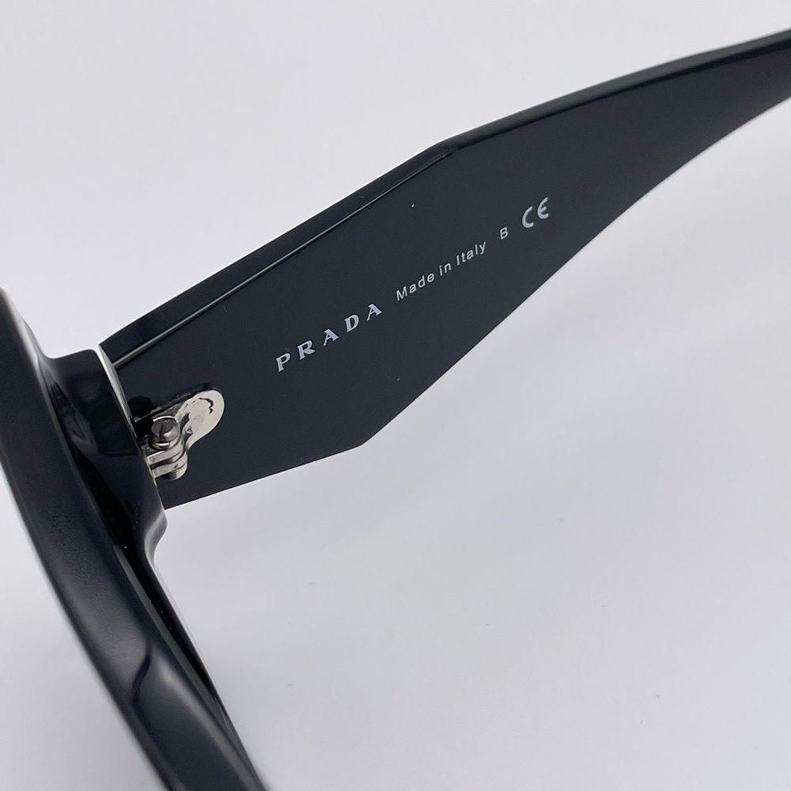 Prada NEW PRADA PR08YS 1AB5S0 Black Dark Grey Unisex Sunglasses Size ONE SIZE - 5 Thumbnail