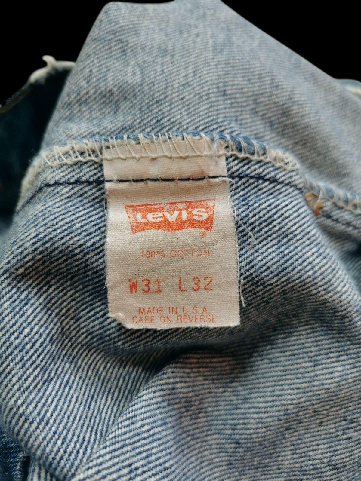 Levi's 80s Levi’s 505 Patina Jeans Size US 30 / EU 46 - 8 Thumbnail