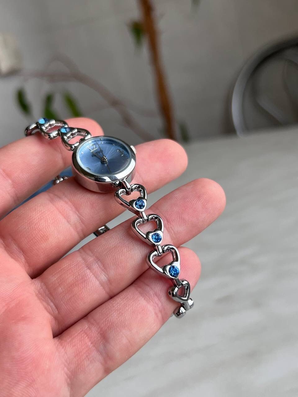 Japanese Brand × Vintage Vintage ❤️ Heart Japanese style futuristic Steel Watch Size ONE SIZE - 4 Thumbnail