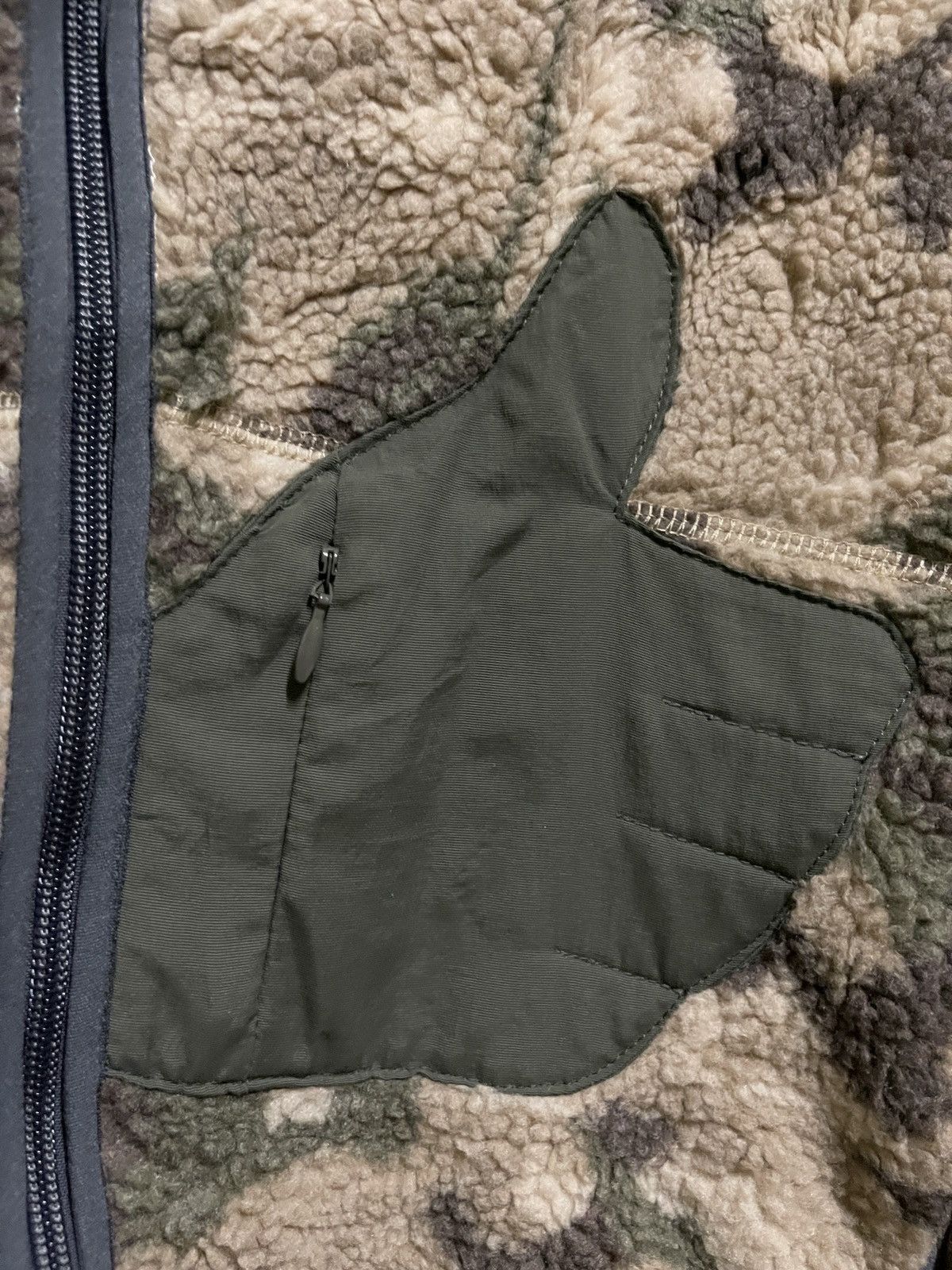 Japanese Brand × go slow caravan Go Slow Caravan Fleece Camouflage Hoodie Zipper Jacket Size US M / EU 48-50 / 2 - 8 Thumbnail