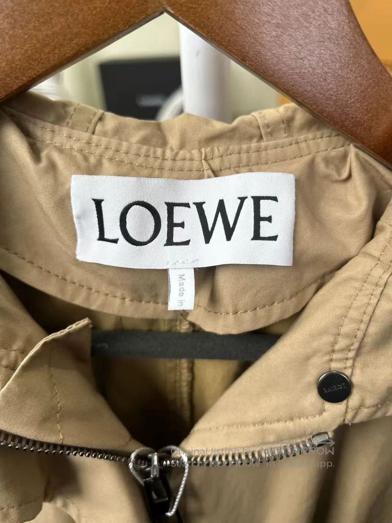 Loewe Loewe Leather Patch Pocket Trench Coat. Size US S / EU 44-46 / 1 - 3 Thumbnail
