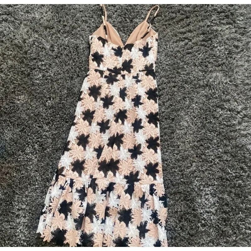 Dress the Population Dress the Population Chantal Floral Lace Party Dress Multi Size XS / US 0-2 / IT 36-38 - 8 Thumbnail