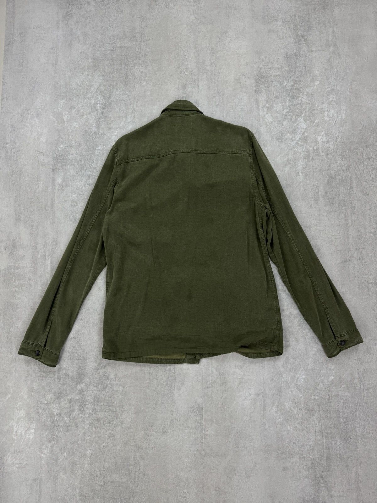 Other TOPMAN Military shirt Lyocell Mens size Large Size US L / EU 52-54 / 3 - 2 Thumbnail