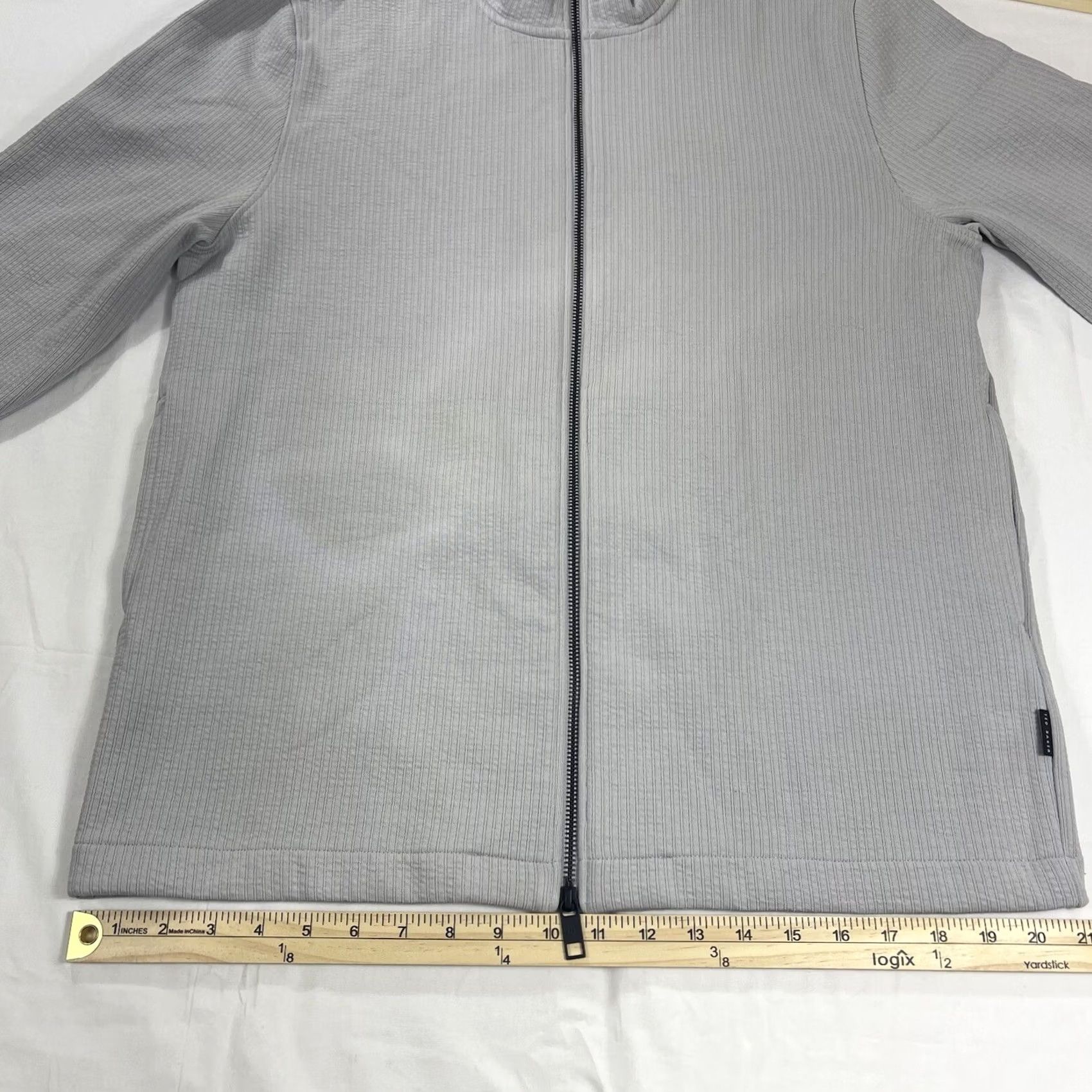 Ted Baker Ted Baker London Men's Bomber Jacket Full Zip Gray Sz 4" Size US S / EU 44-46 / 1 - 7 Thumbnail