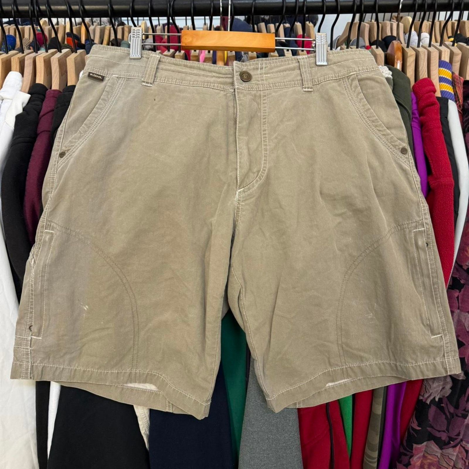 Kuhl Kühl Super Nice Baggy Hiking Shorts in Faded Tan Size US 34 / EU 50 - 3 Thumbnail