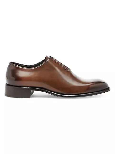 Tom Ford os11x0225 Leather Lace-Up Shoes in Brown Size US 8.5 / EU 41-42 - 1 Thumbnail