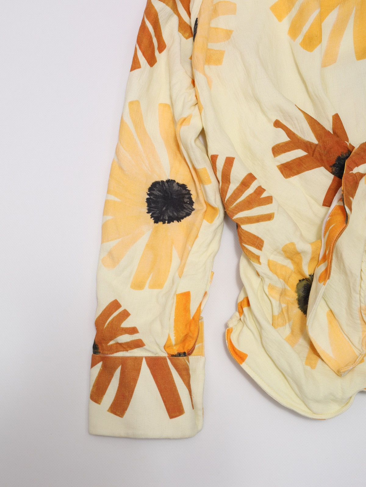Jacquemus Jacquemus Bahia La Collectionneuse Viscose Linen Shirt Top Size XS / US 0-2 / IT 36-38 - 5 Thumbnail