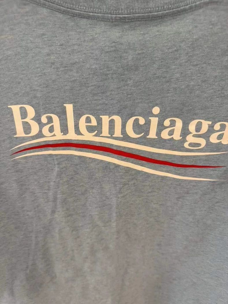 Balenciaga Balenciaga Haze Blue Cola Short Sleeve Size XXS / US 00 / IT 34 - 6 Thumbnail