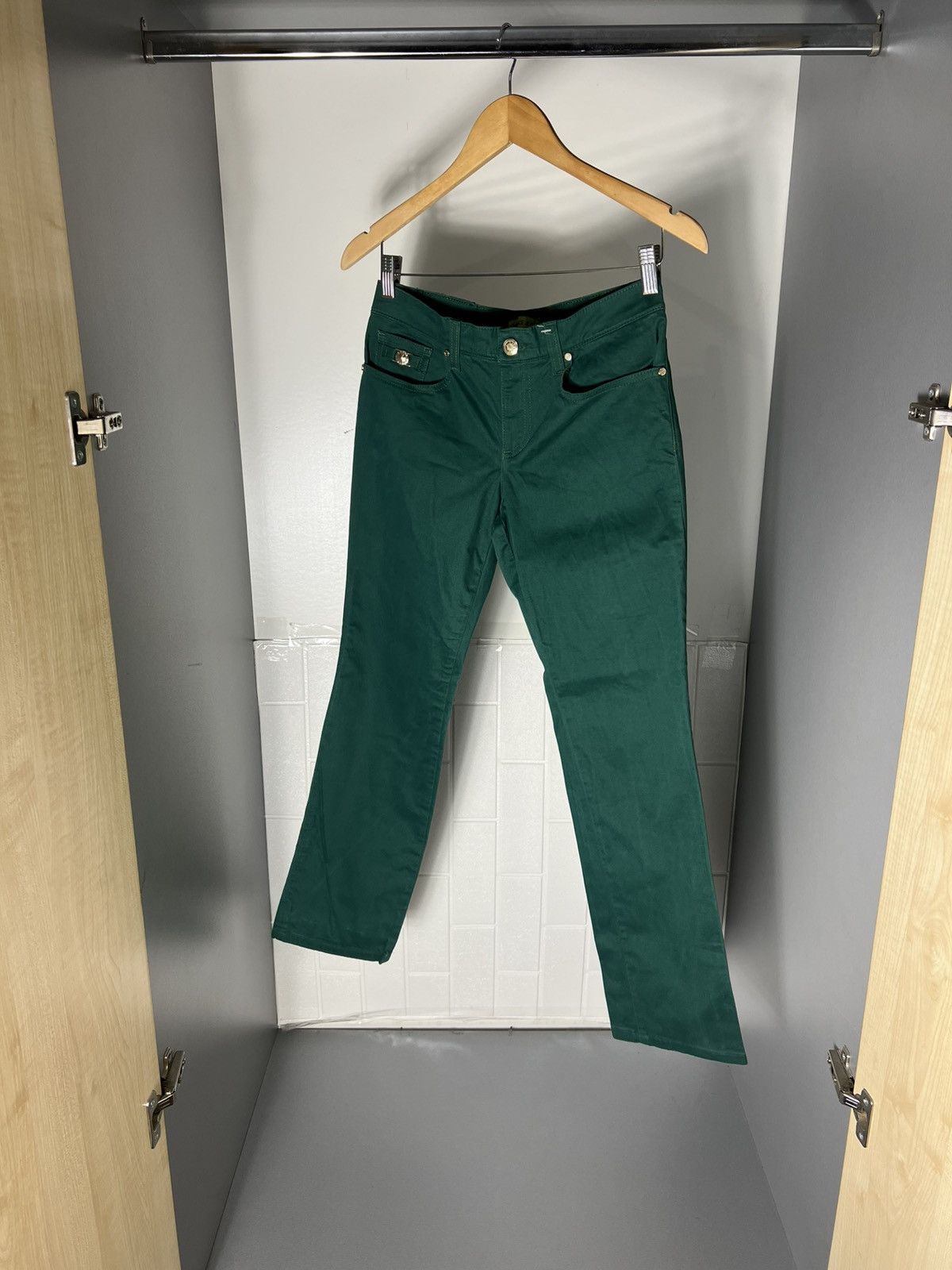 Versus Versace VINTAGE VERSACE JEANS CLASSIC ITALIAN DESIGNER DELUX CASUAL Size 27" / US 4 / IT 40 - 9 Thumbnail