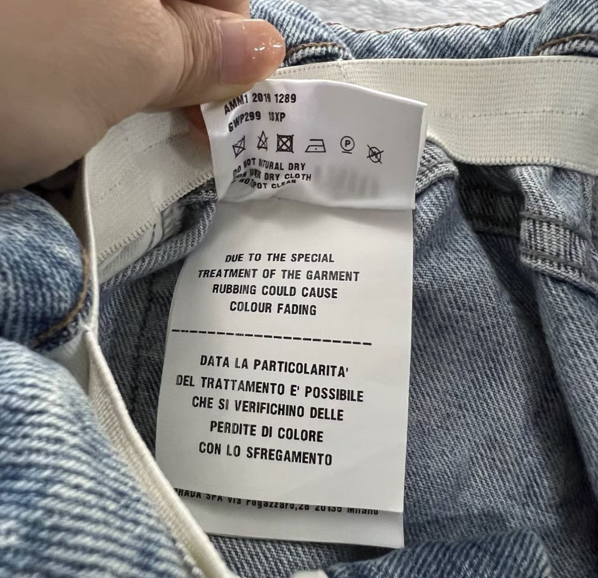 Miu Miu Miu Miu Light Blue Jeans J41 Size 25" / US 0 / IT 36 - 4 Thumbnail