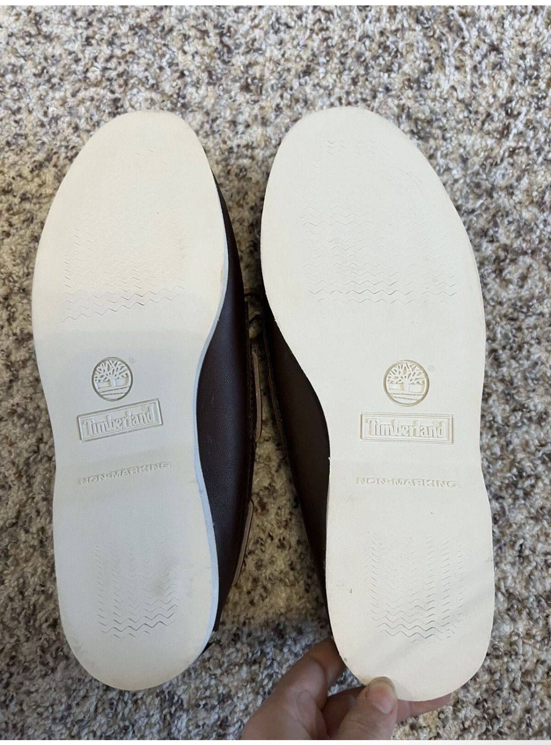 Timberland Mens NewTimberland Lug Sole Boat Shoe 3-Eyelet Brown Size 9 Size US 9 / EU 42 - 6 Thumbnail