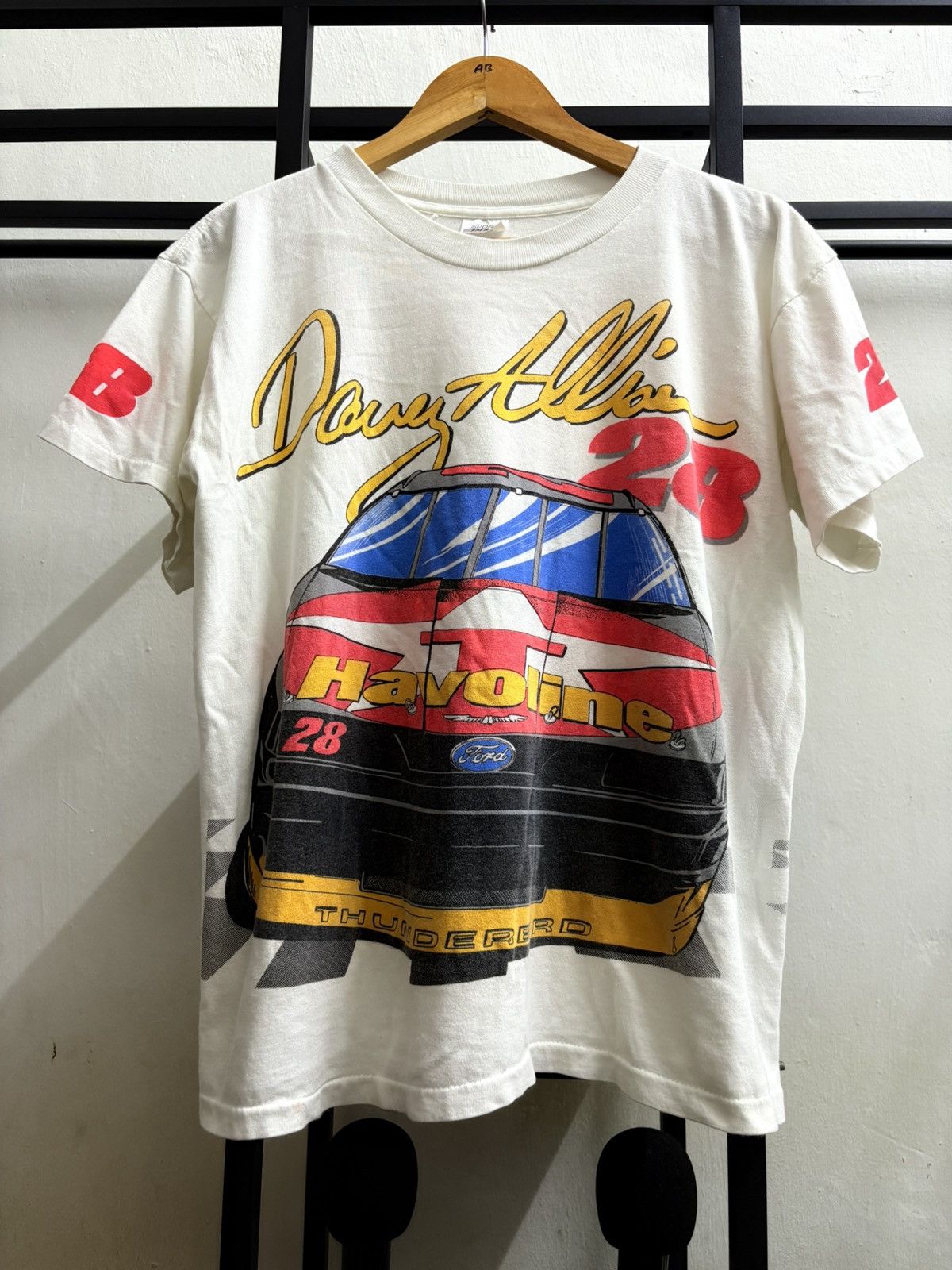 Vintage 🔥HOT🔥 VINTAGE OVP DRAG TEXACO HAVOLINE RACING TEE Size US L / EU 52-54 / 3 - 1 Thumbnail