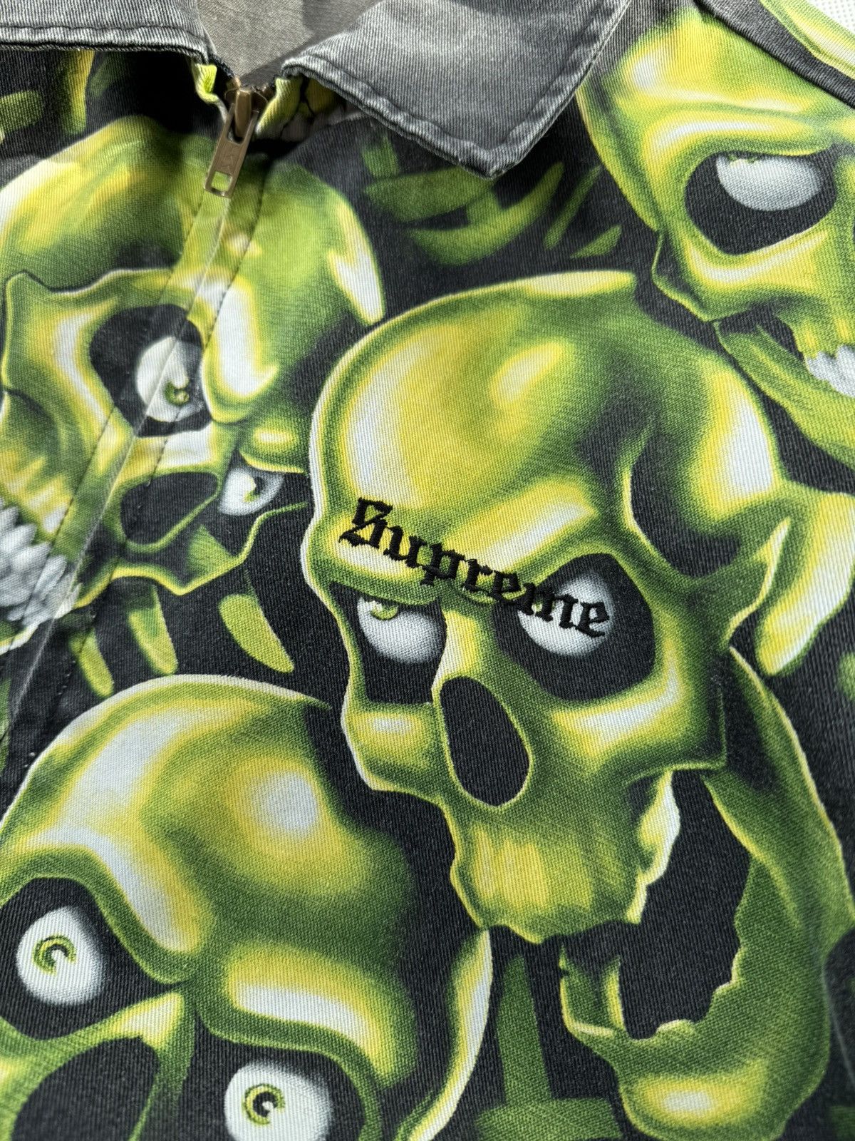 Supreme Archive Supreme Skull Pile Washed Work Jacket Affliction Size US M / EU 48-50 / 2 - 9 Thumbnail