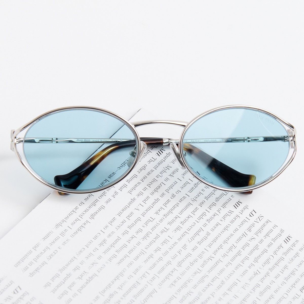 Miu Miu MIU MIU 0MU 52YS 1BC20R SUNGLASSES Size ONE SIZE - 6 Thumbnail