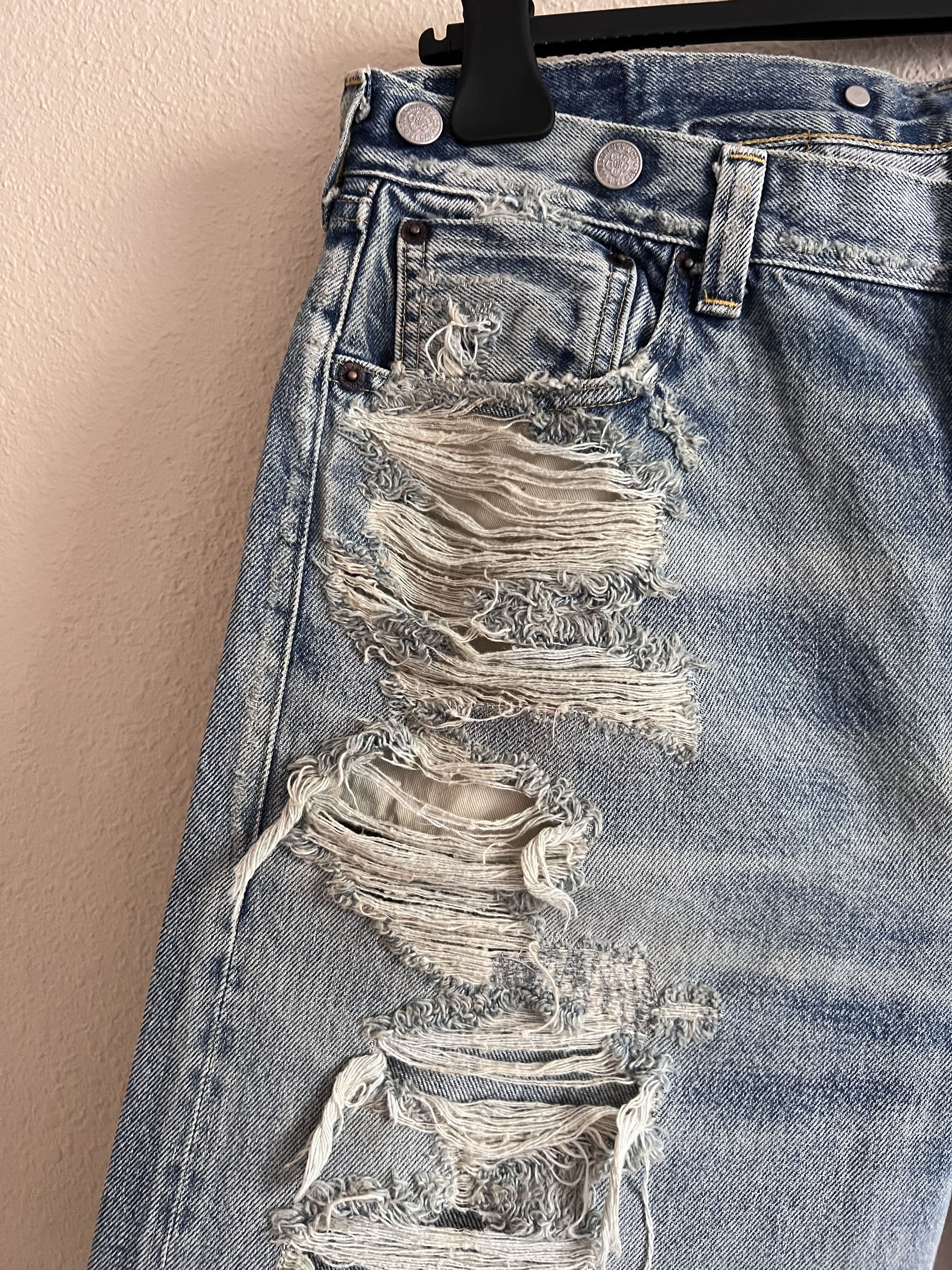 Kenzo × Levi's Levi's KENZO 1933 501 Jeans in BLue Size US 33 - 5 Thumbnail