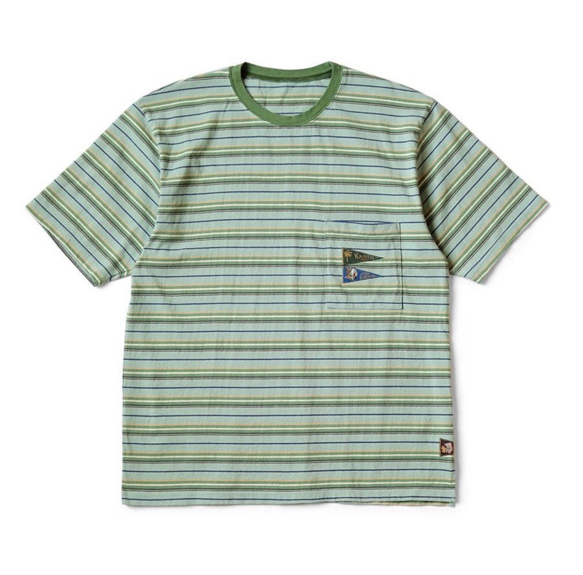 Kapital kapital stripe pennant 3 flags t-shirt size 2 Size US M / EU 48-50 / 2 - 1 Preview