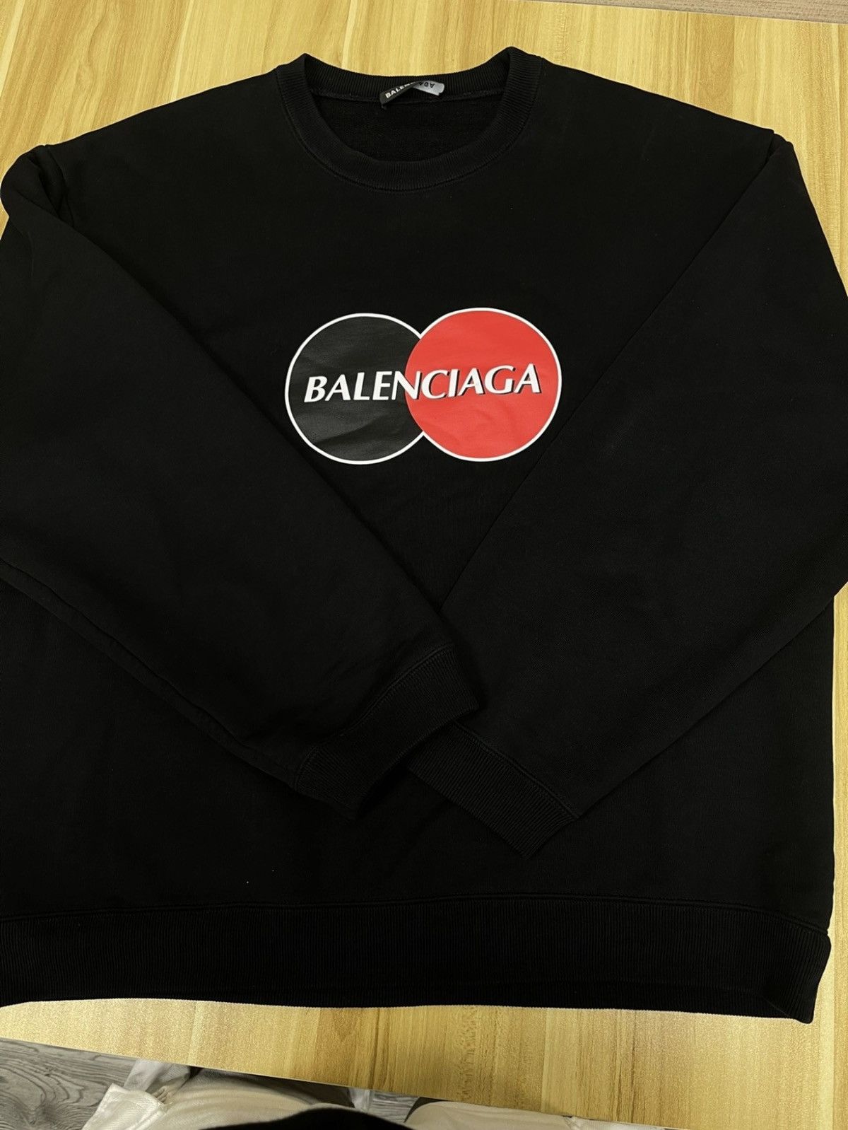 Balenciaga Balenciaga 2019 Black Sweatshirt Size US XL / EU 56 / 4 - 1 Thumbnail