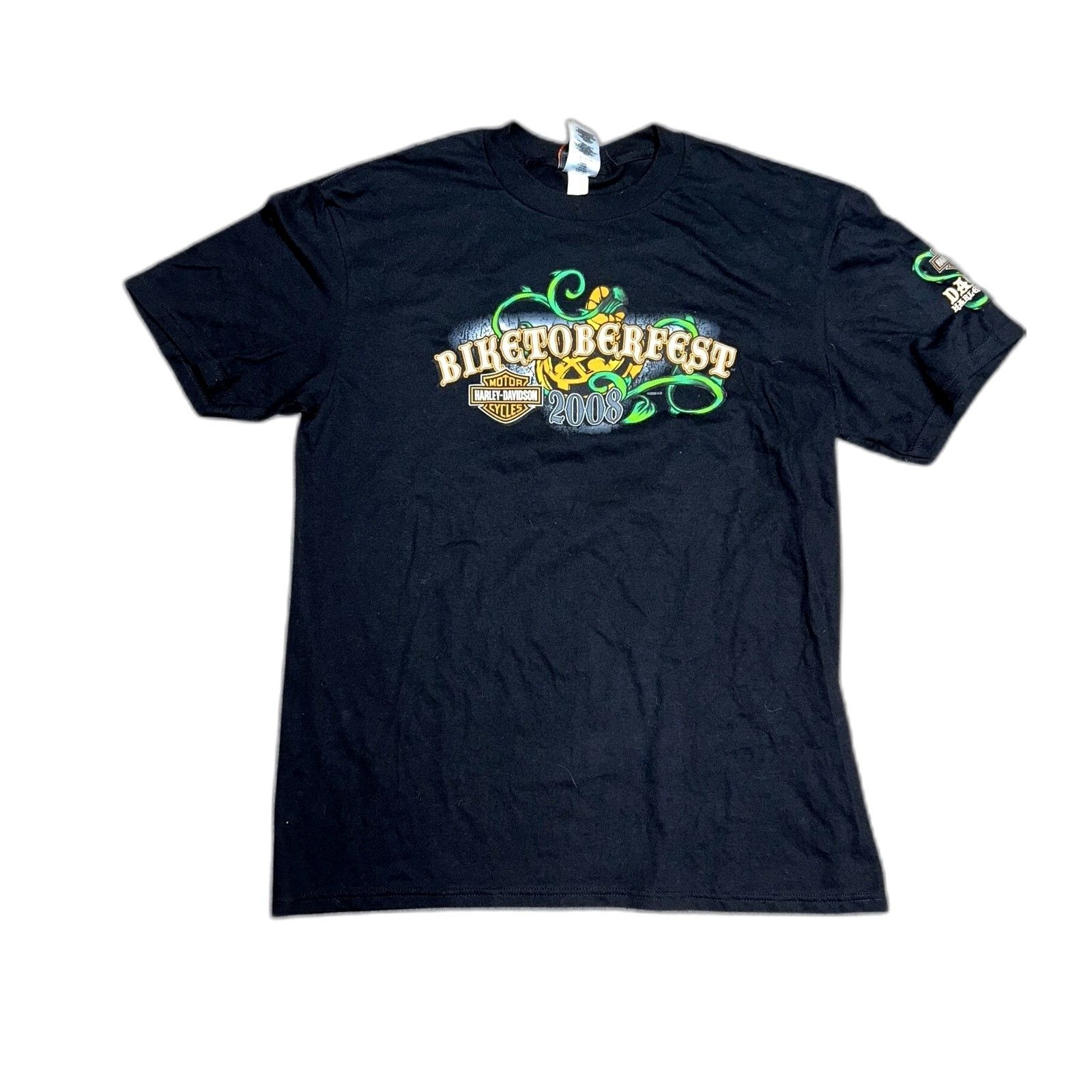 Vintage Y2K Biketoberfest Harley Davidson XL NWT Shirt Black Size US XL / EU 56 / 4 - 5 Thumbnail