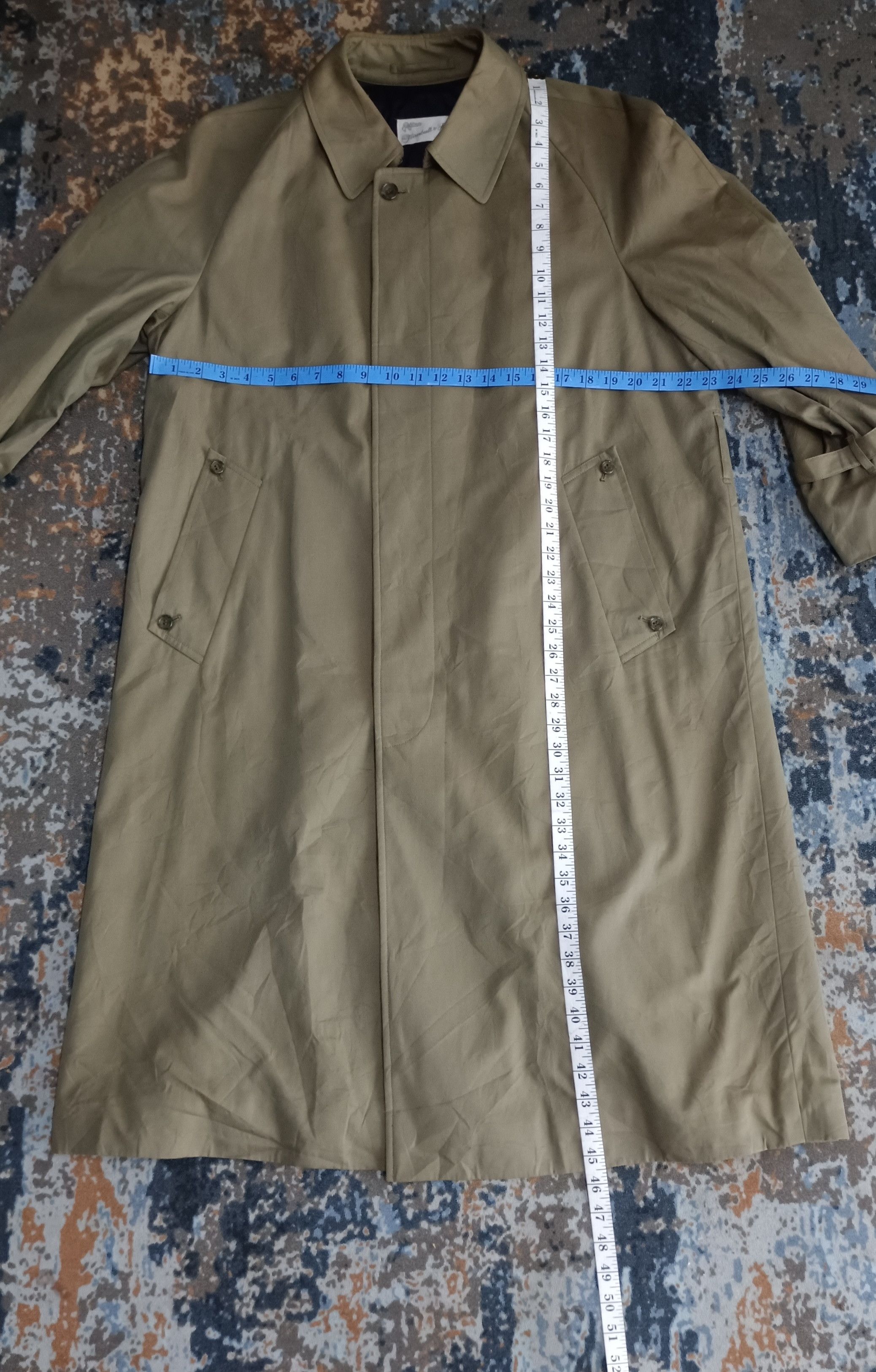 Turnbull & Asser Vintage Turnbull & Asser London Trench Coat Size US L / EU 52-54 / 3 - 18 Thumbnail