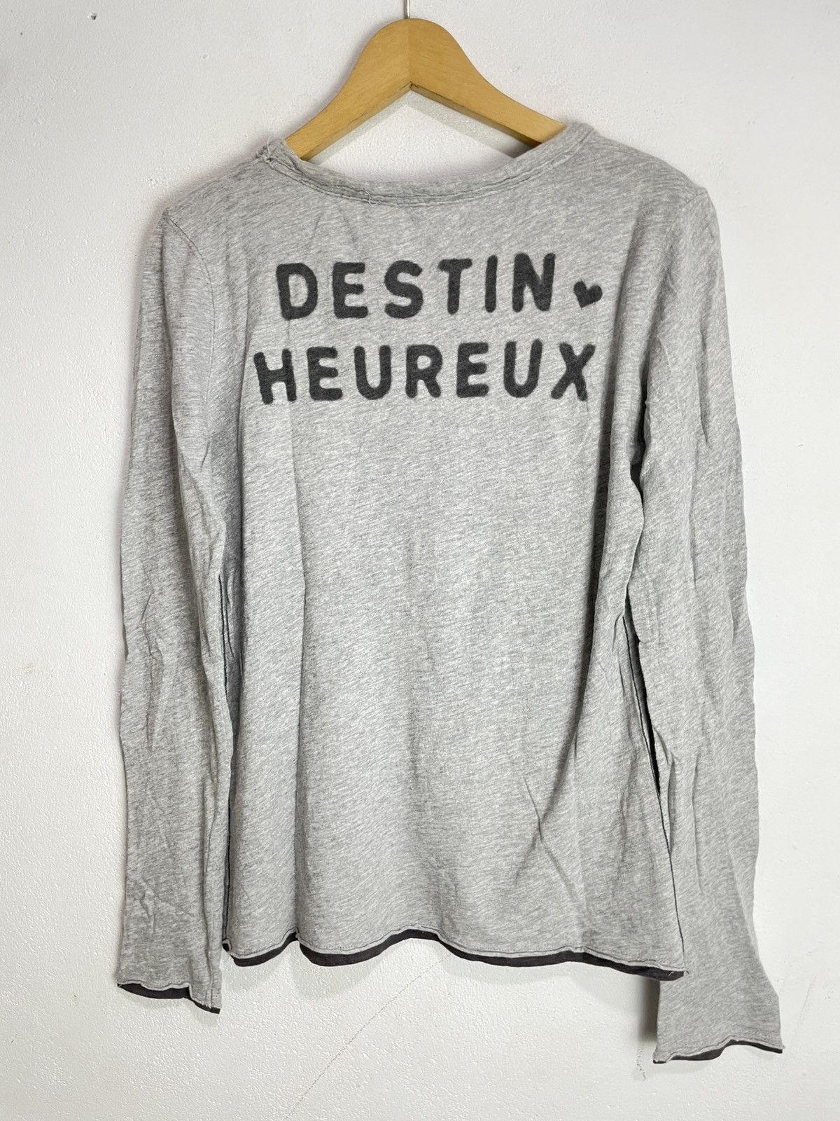 Hysteric Glamour Japanese Amour Poem Y2k Longsleeve Size L / US 10 / IT 46 - 2 Thumbnail