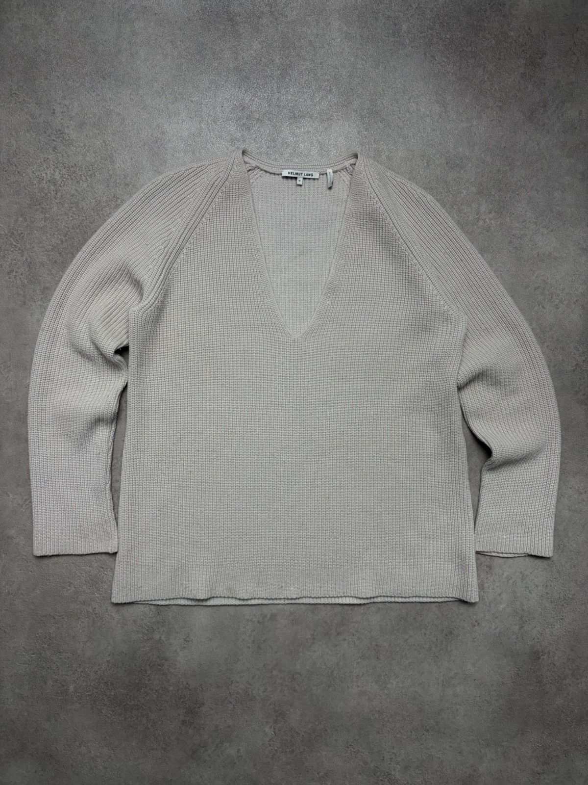 Helmut Lang Helmut Lang Womens Cotton Cashmere Knitwear Womens Size M / US 6-8 / IT 42-44 - 1 Thumbnail