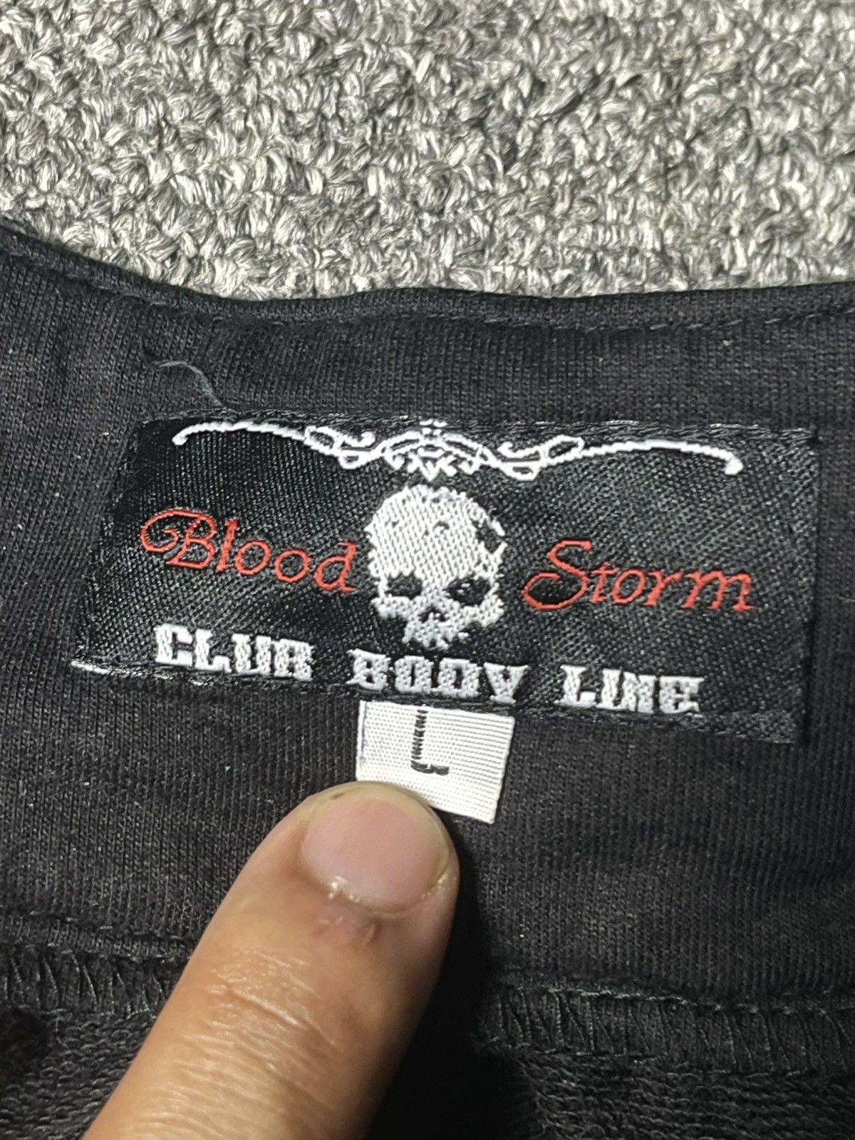 Japanese Brand × Vintage BLOOD STORM Cyber Punk Mini Skirt (104) Size 29" - 10 Thumbnail