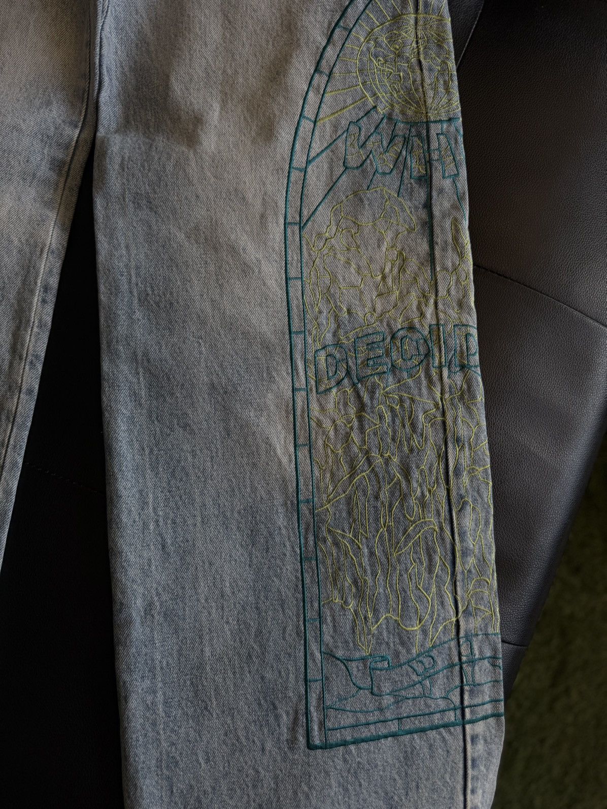 Who Decides War Who Decides War Virtuous Wide Leg Denim Jeans Size 30 Size US 30 / EU 46 - 2 Thumbnail