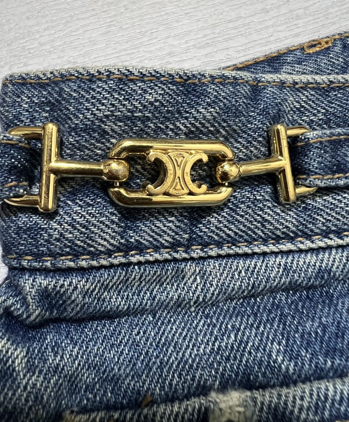 Celine Celine - Dylan Mid-Rise Flared Jeans Size 30" / US 8 / IT 44 - 14 Thumbnail