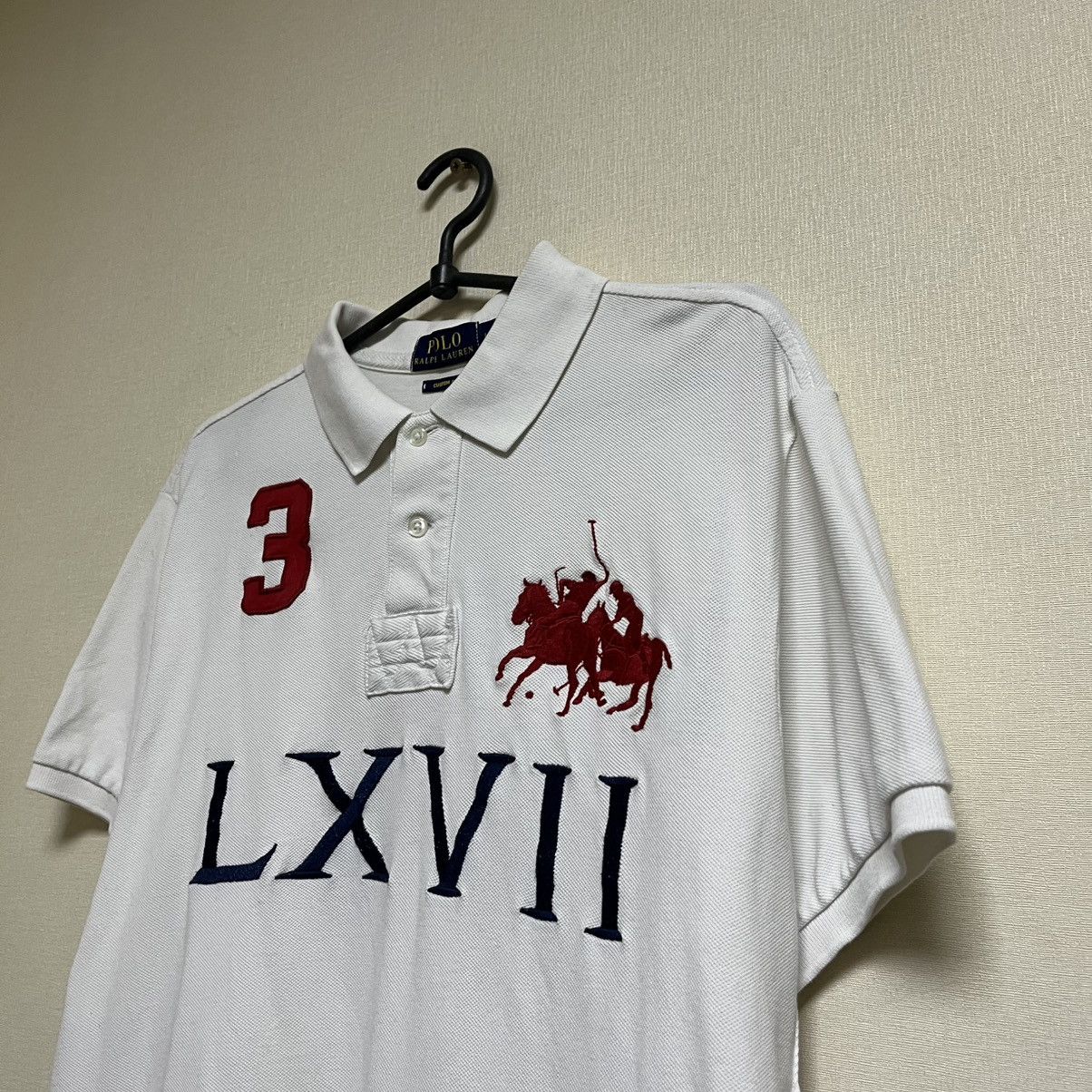 Polo Ralph Lauren Polo Ralph Lauren LXVII #3 Vintage Big Pony Polo T-Shirt 90s Size US L / EU 52-54 / 3 - 2 Thumbnail
