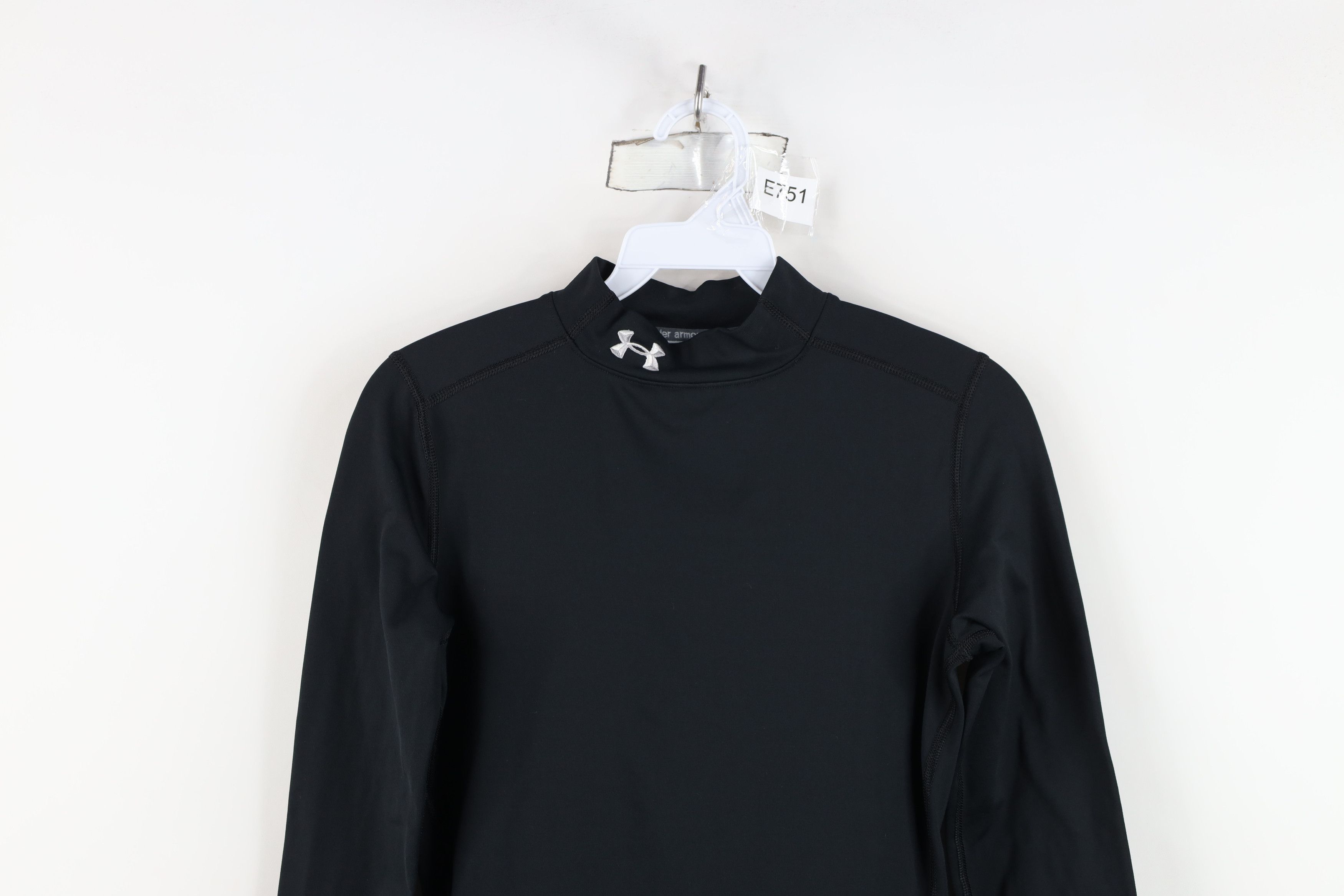 Under Armour Under Armour Compression ColdGear Mock Neck Training T-Shirt Size S / US 4 / IT 40 - 2 Thumbnail
