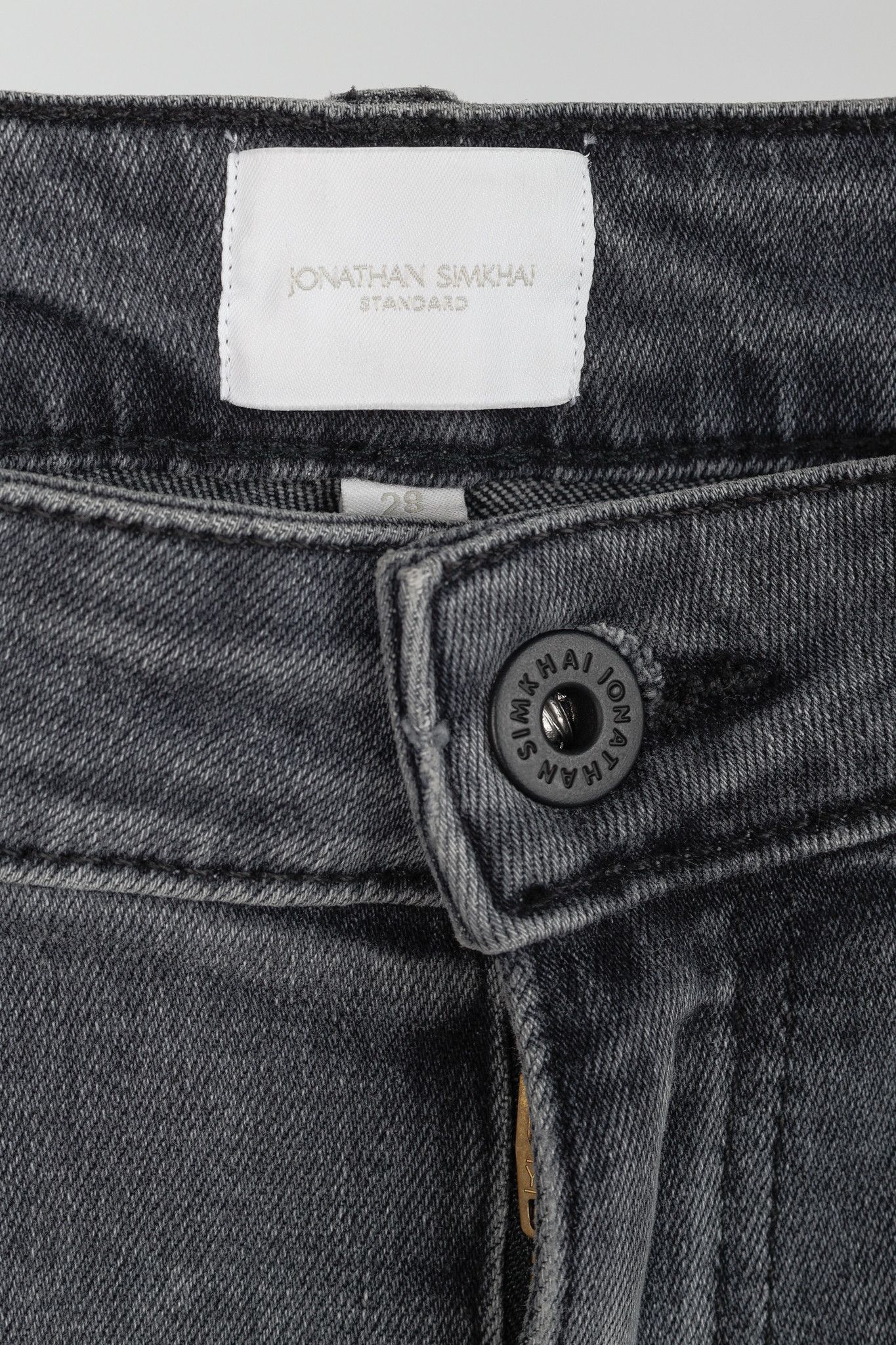 Jonathan Simkhai Jonathan Simkhai Wiley Medium Pebble Denim Joggers Size 28" / US 6 / IT 42 - 4 Thumbnail