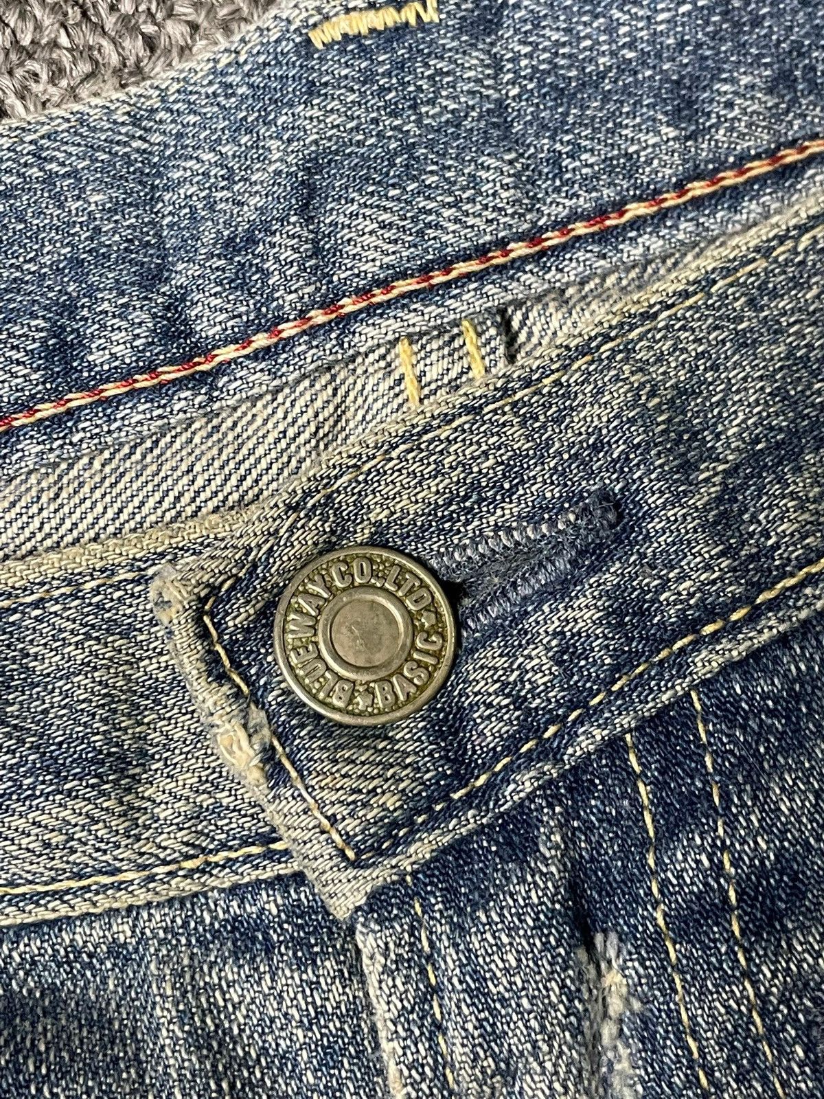 Japanese Brand Japanese Brand Blue Way Short Jeans (5) Size US 36 / EU 52 - 12 Thumbnail