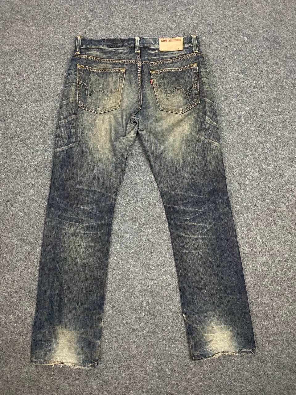 Edwin vintage edwin 502 made in japan nice design Size US 35 - 1 Thumbnail