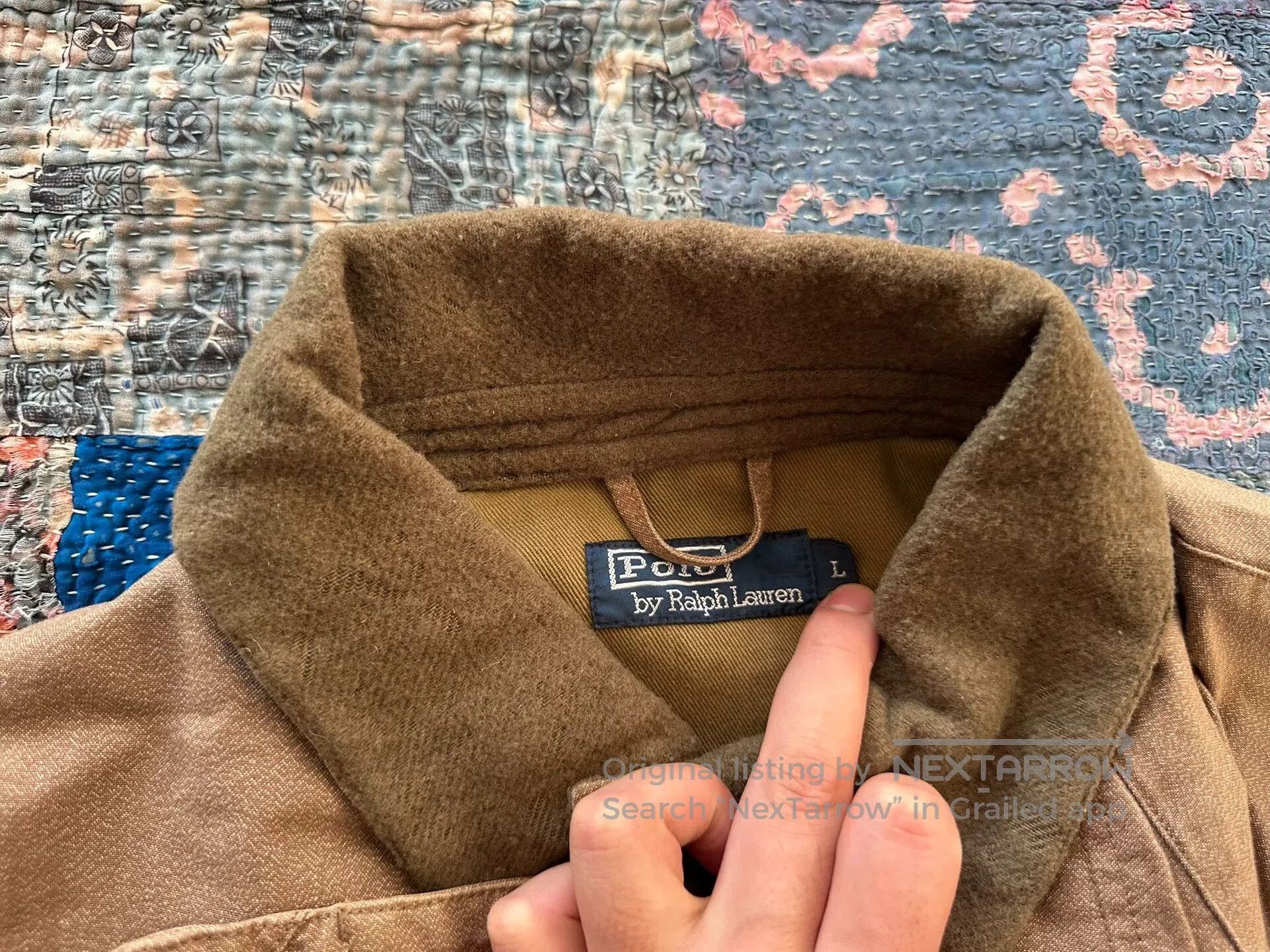 RRL Ralph Lauren ralph lauren military style patchwork jacket. Size US L / EU 52-54 / 3 - 3 Thumbnail