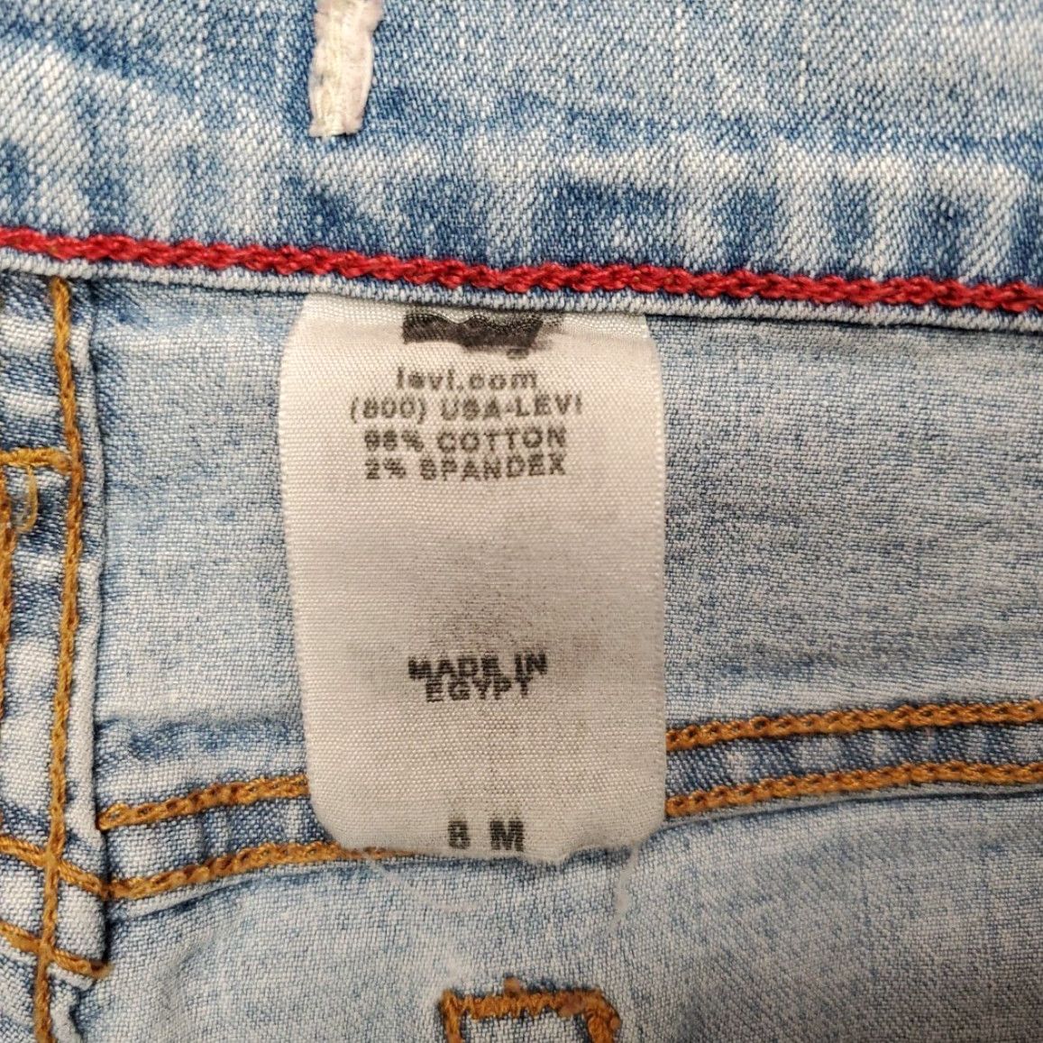 Levi's VINTAGE Levi's Jeans Women 8 Blue Denim 550 Relaxed Bootcut 32in Inseam Light Wash 5-Pocket Mens? No, end gender: Womens Size 30" / US 8 / IT 44 - 6 Thumbnail