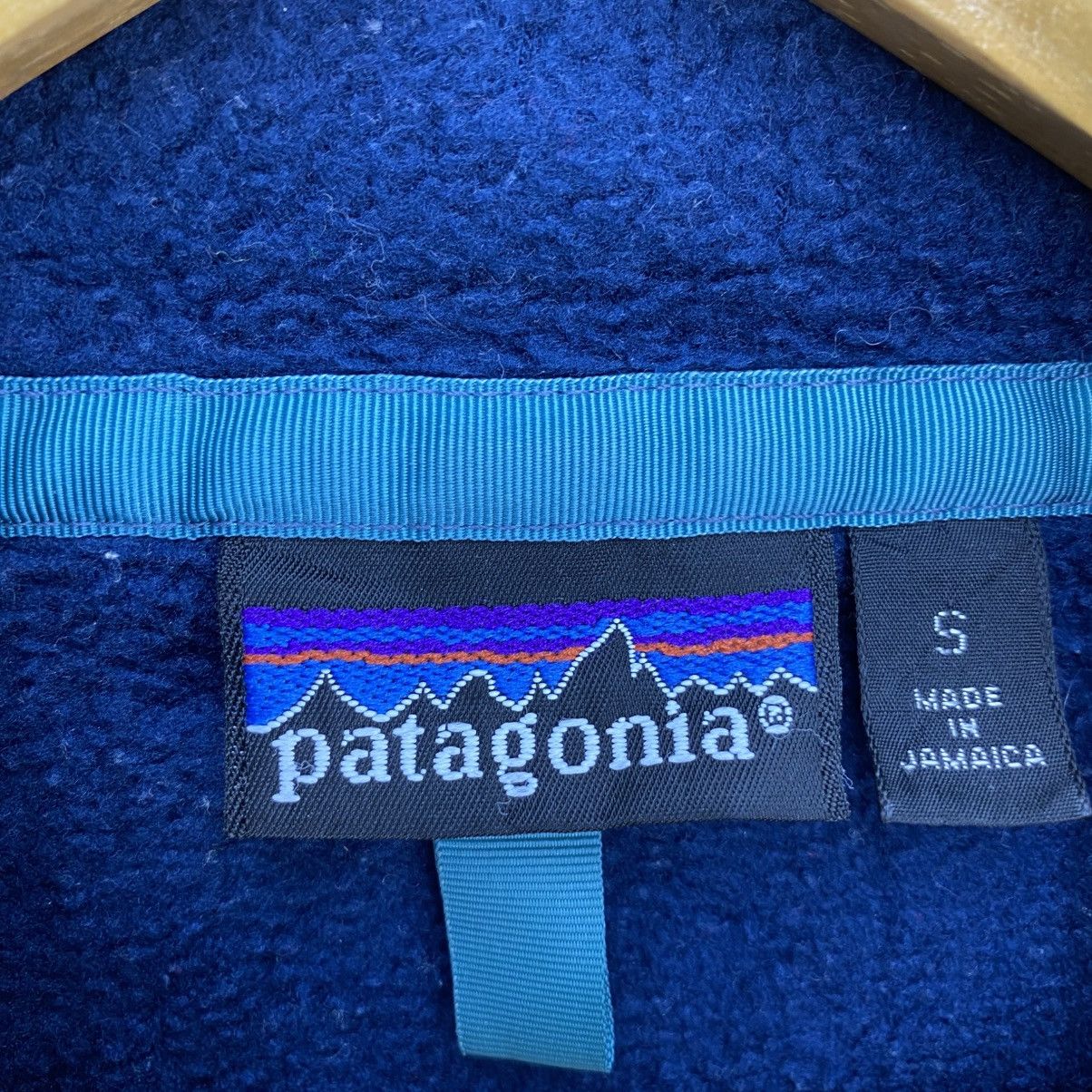 Patagonia 🫶Vintage 90s Patagonia Fleece Half Button Pullover Jacket Size US S / EU 44-46 / 1 - 4 Thumbnail