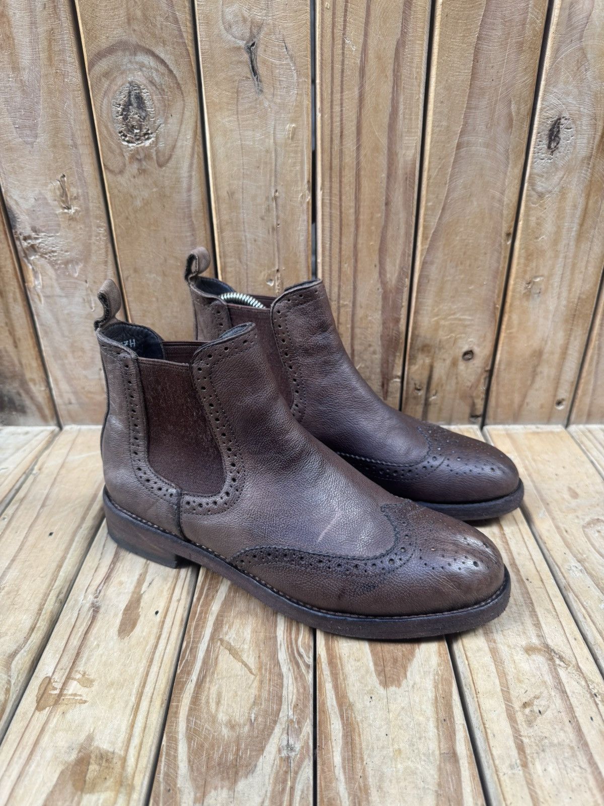 Church's Church’s ‘GRAFTON’ Brown Leather Boots Women’s EUR 37 H UK 4 Size US 7 / IT 37 - 11 Thumbnail