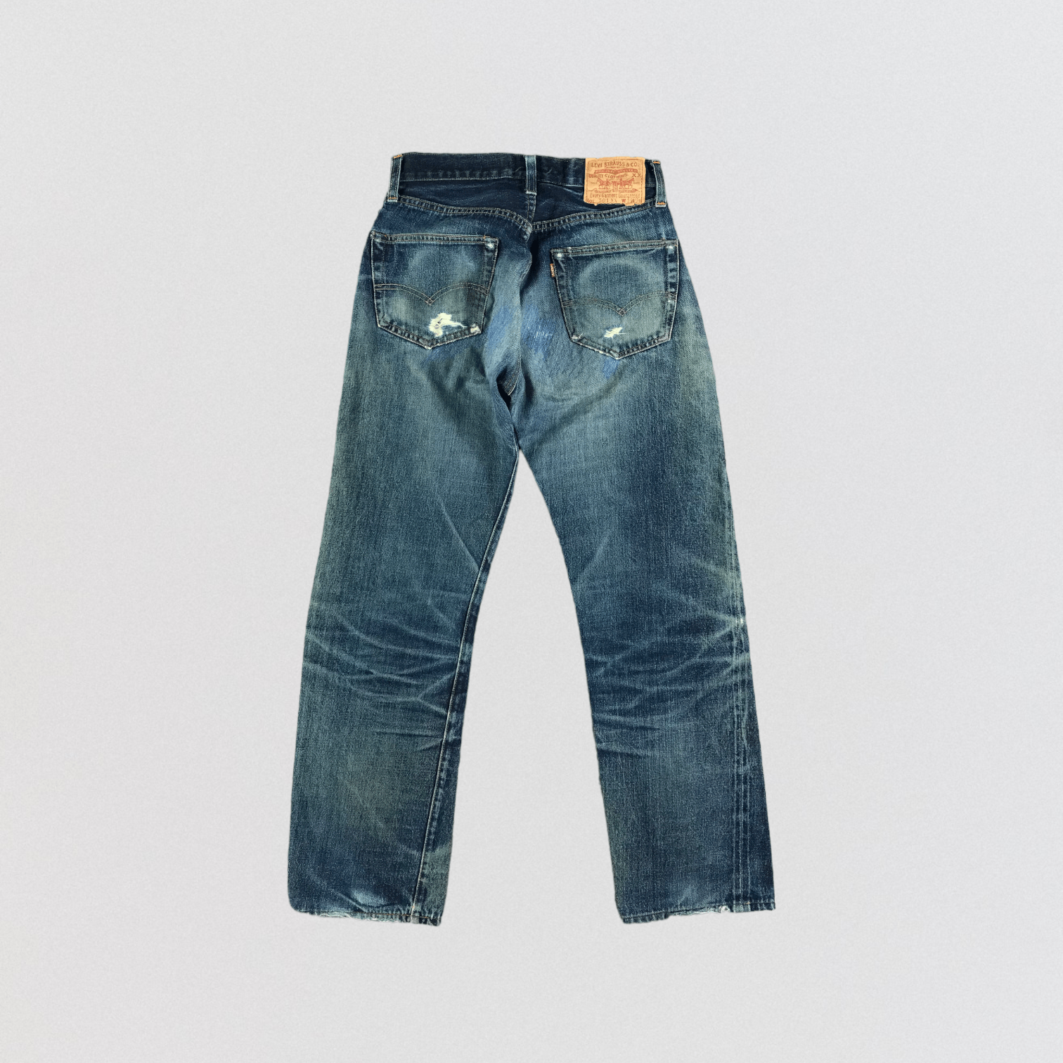 Levi's × Levi's Vintage Clothing × Vintage Vintage 90s Big E 501 Redline Jeans-JM3197 Size US 28 / EU 44 - 2 Thumbnail