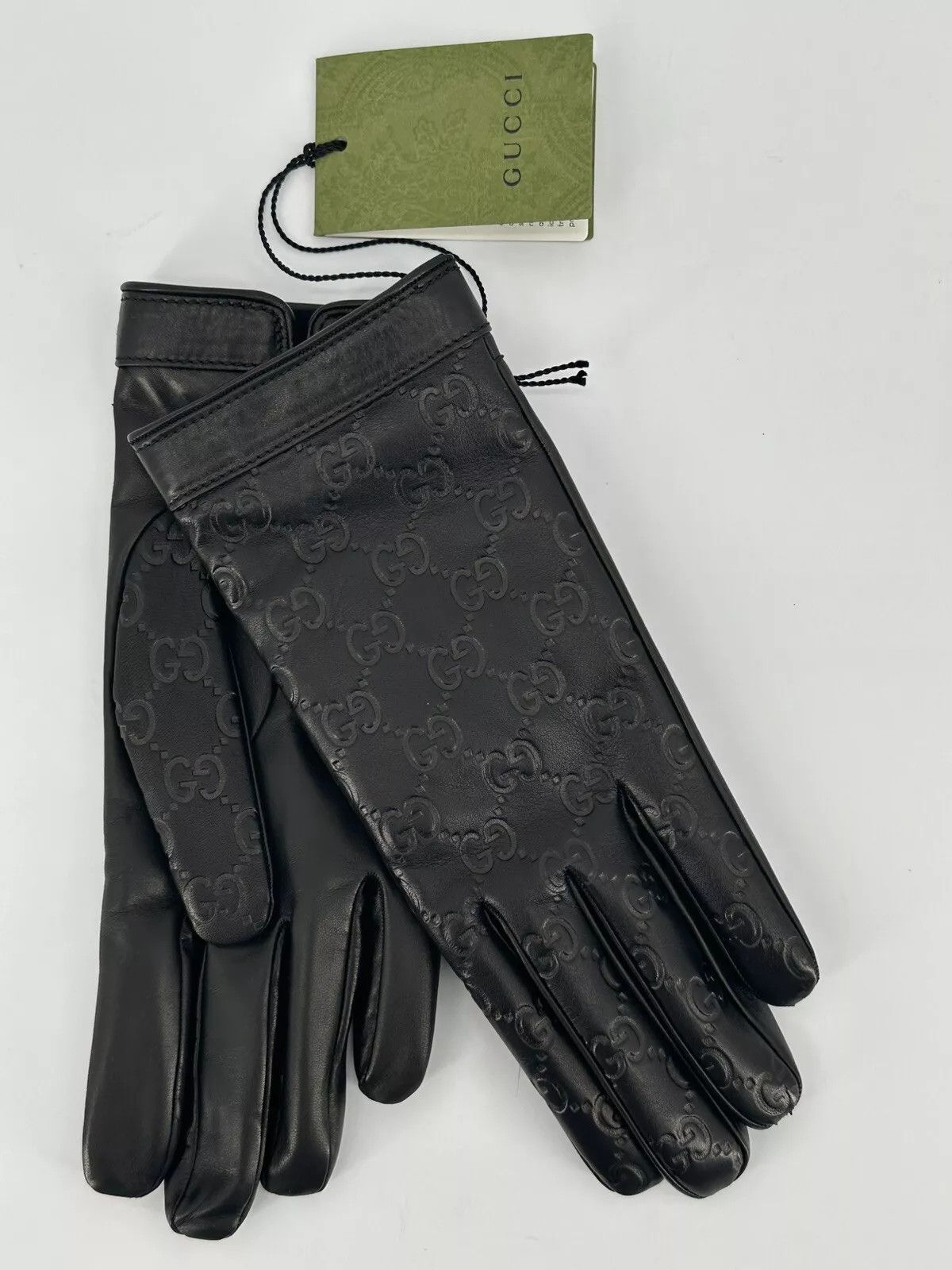 Gucci New Gloves Gucci -434211-Size-8-S Men's Size ONE SIZE - 1 Thumbnail