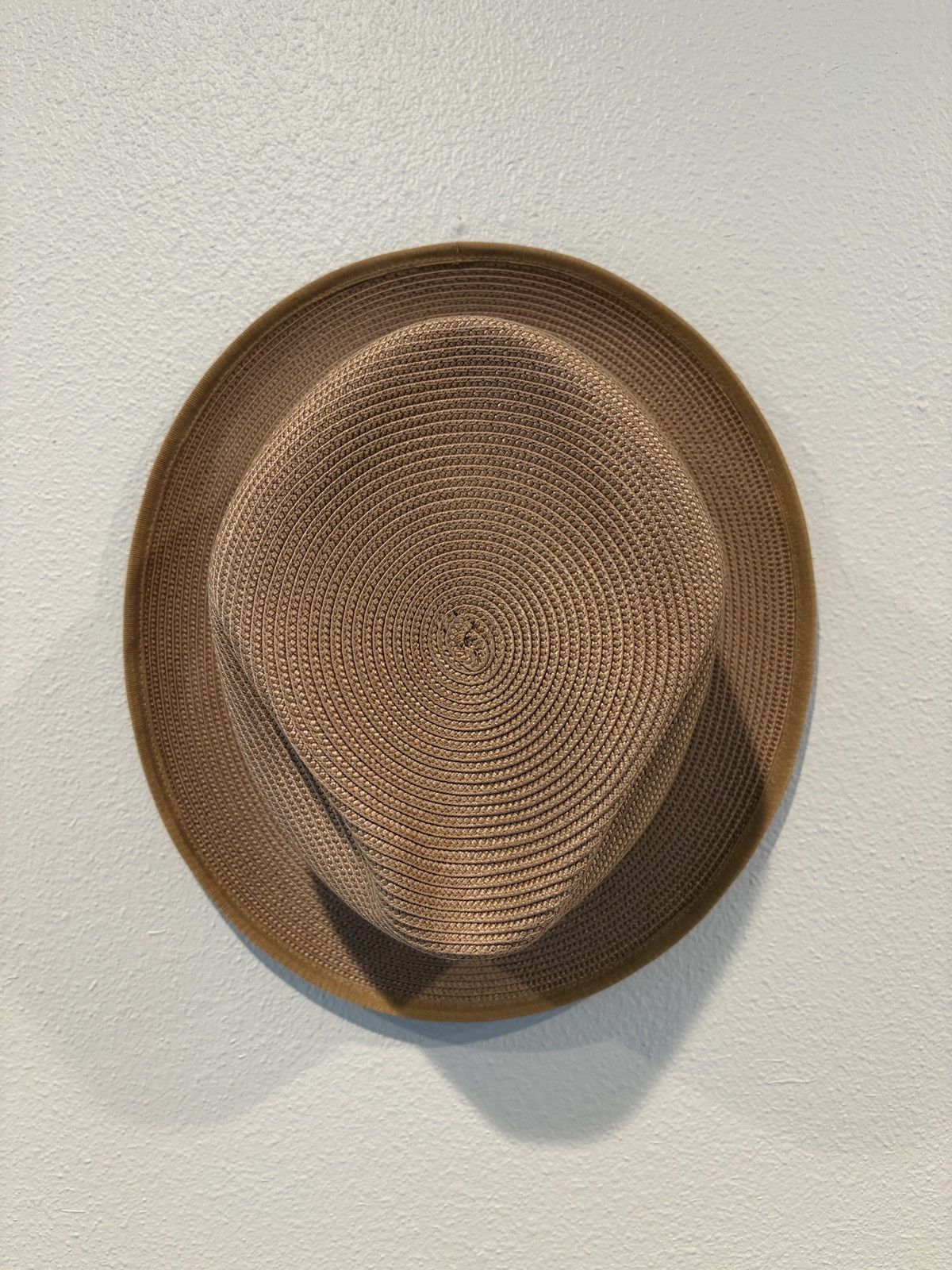 Stetson Stetson Latte Straw Fedora 7-3/4” Size ONE SIZE - 2 Thumbnail