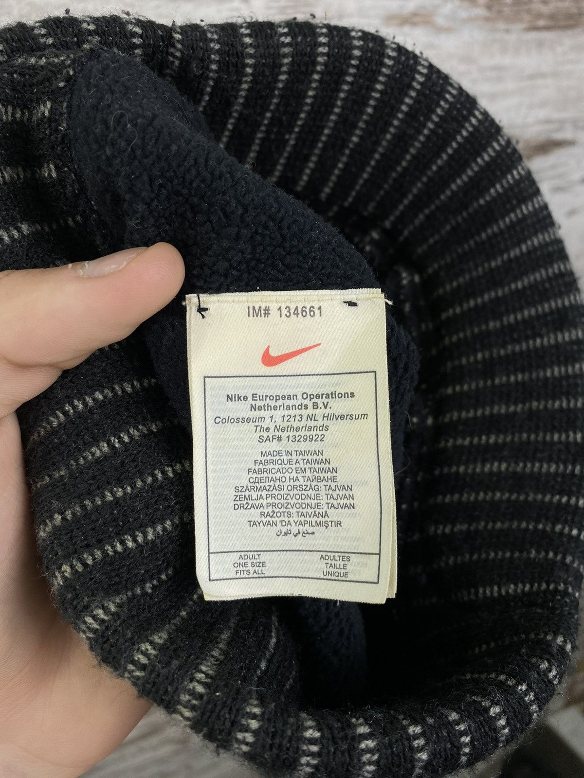 Nike × Vintage Mens Vintage Nike hats cap streetwear y2k drill Size ONE SIZE - 7 Thumbnail