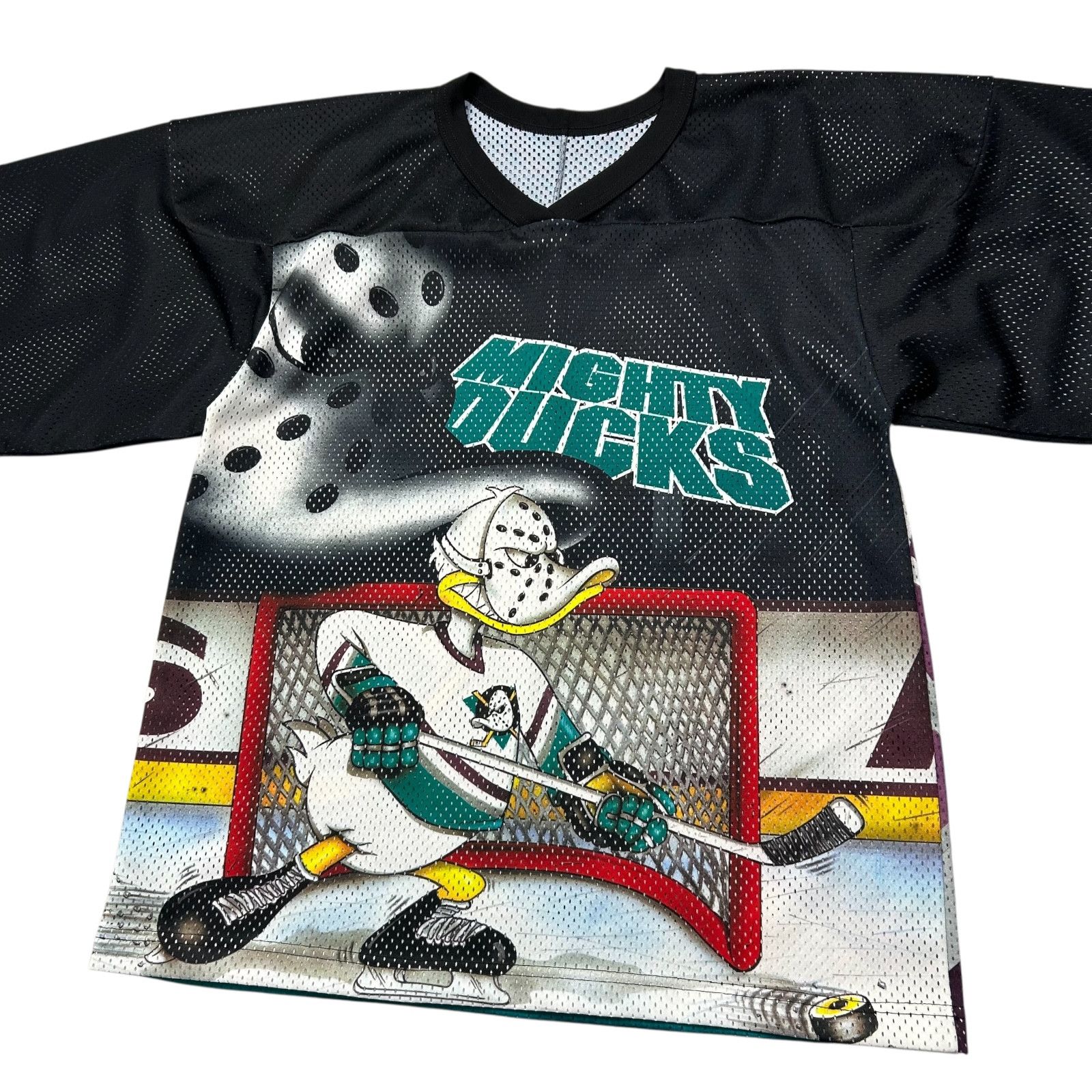 NHL VTG 90s MIGHTY DUCKS CCM HOCKEY JERSEY AOP Size US M / EU 48-50 / 2 - 3 Thumbnail