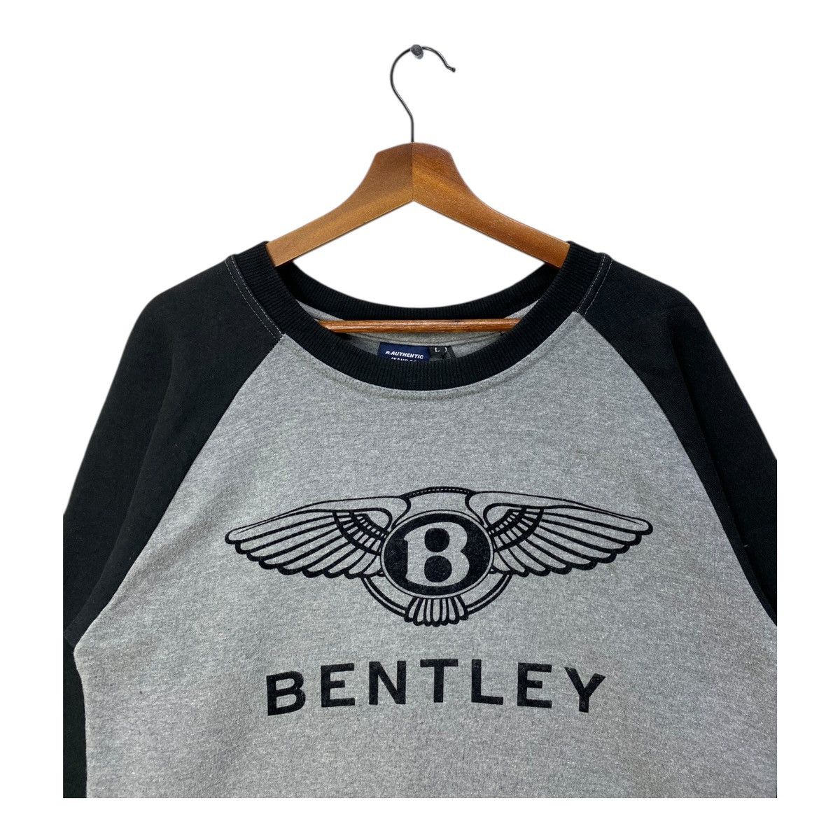 Bentley Vintage Bentley Sweatshirt Big Logo Jumper Crewneck Size L Size US L / EU 52-54 / 3 - 2 Thumbnail