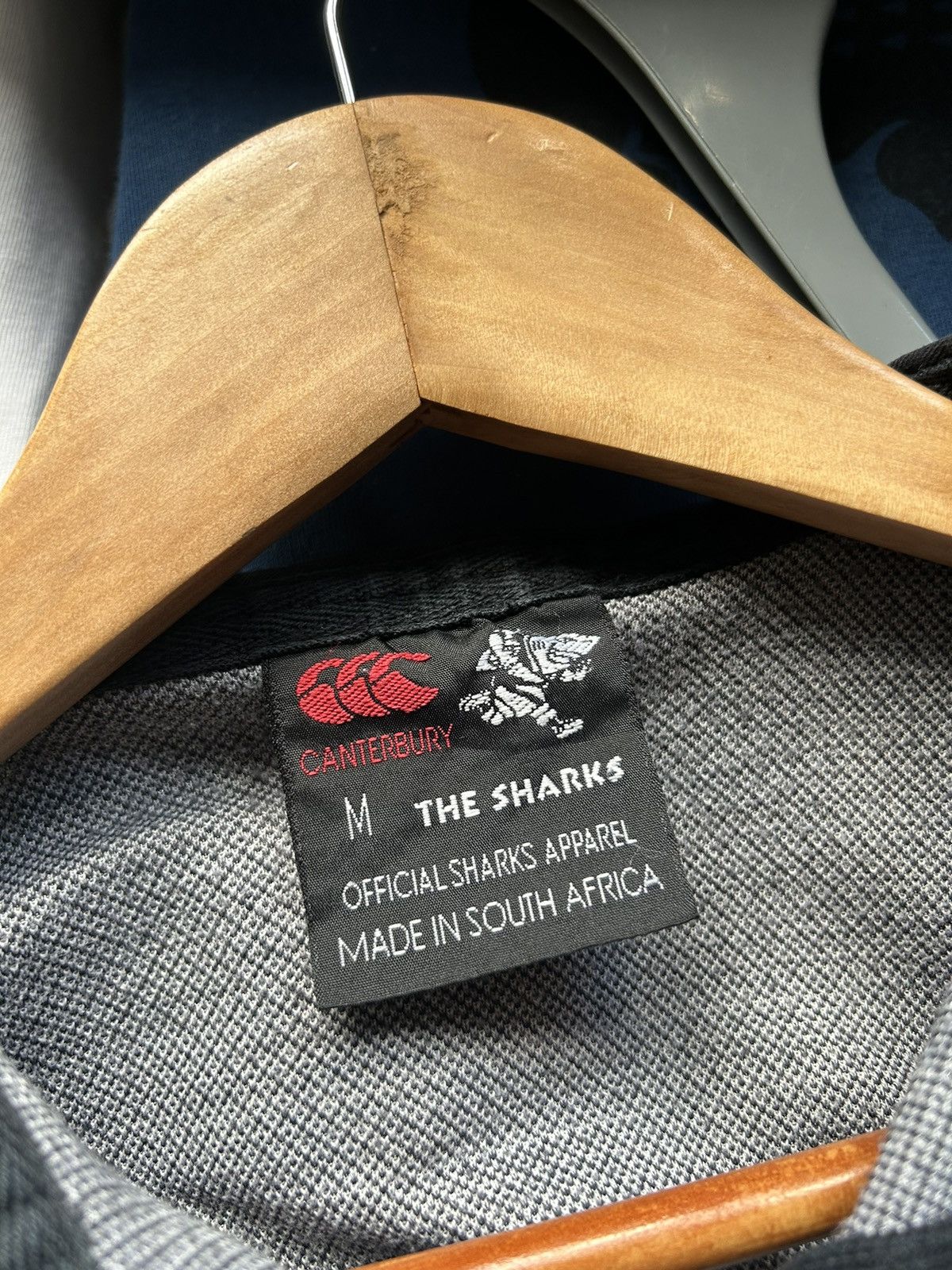 Canterbury of New Zealand Sharks South Africa Canterbury of New Zealand Rugby Jersey Size US M / EU 48-50 / 2 - 8 Thumbnail