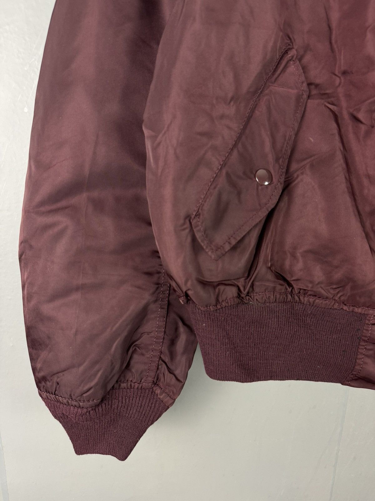Alpha Industries VINTAGE ALPHA INDUSTRIES USAF MILITARY STYLE BOMBER JACKET Size US L / EU 52-54 / 3 - 5 Thumbnail