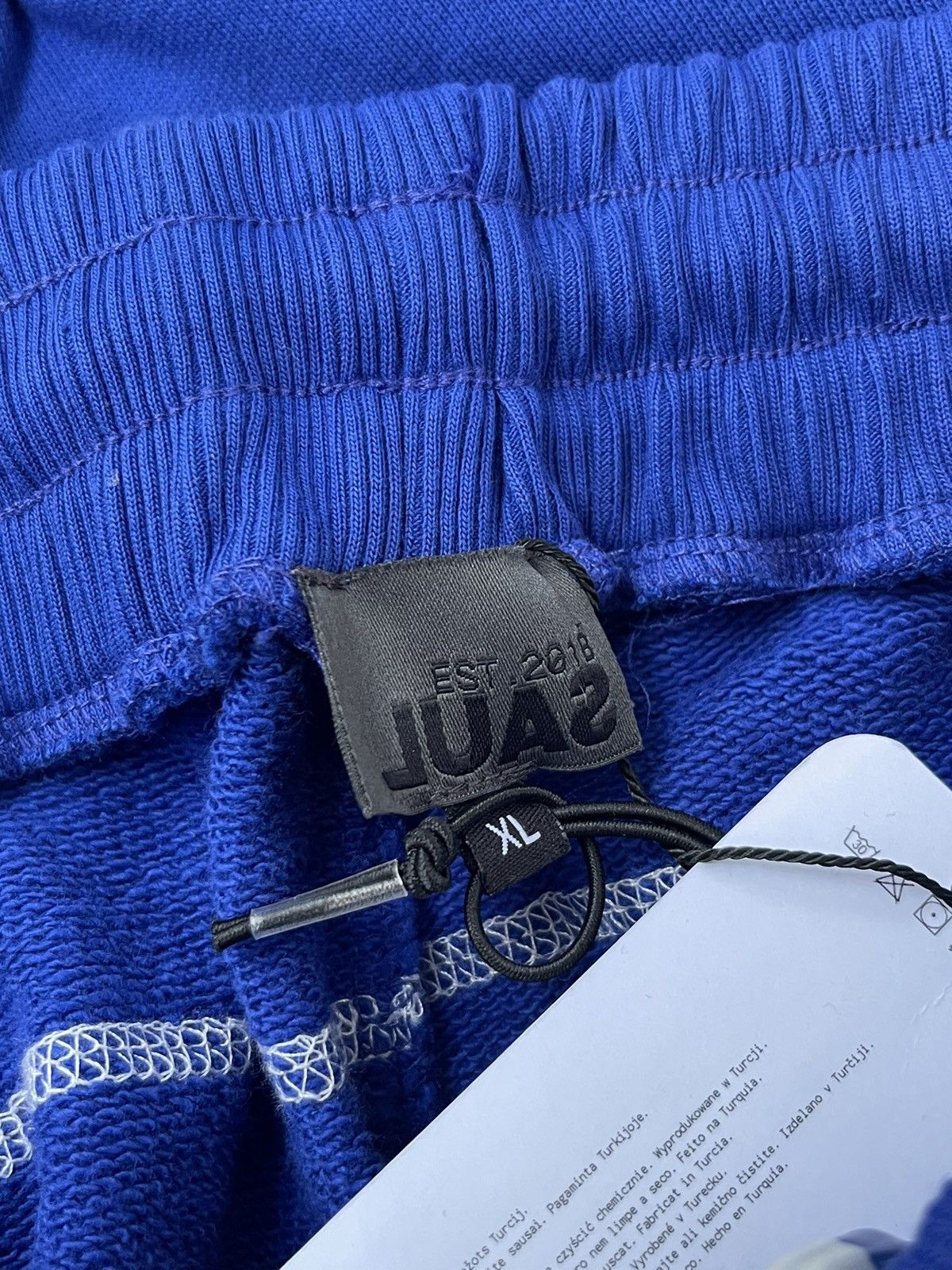 Saul Nash !DS! SS23 Saul Nash Blue Overlock Stitch Lounge Pants Size US 36 / EU 52 - 18 Thumbnail