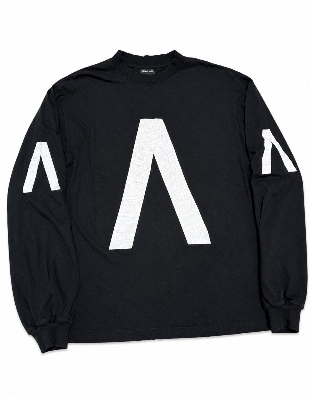 Balenciaga Balenciaga Music Archive Long Sleeve T Shirt Black Size XS Size US XS / EU 42 / 0 - 2 Thumbnail