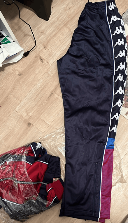 Kappa Barcelona Kappa Traksuit ORIGINAL PLAYER VERSION Size US XL / EU 56 / 4 - 4 Thumbnail