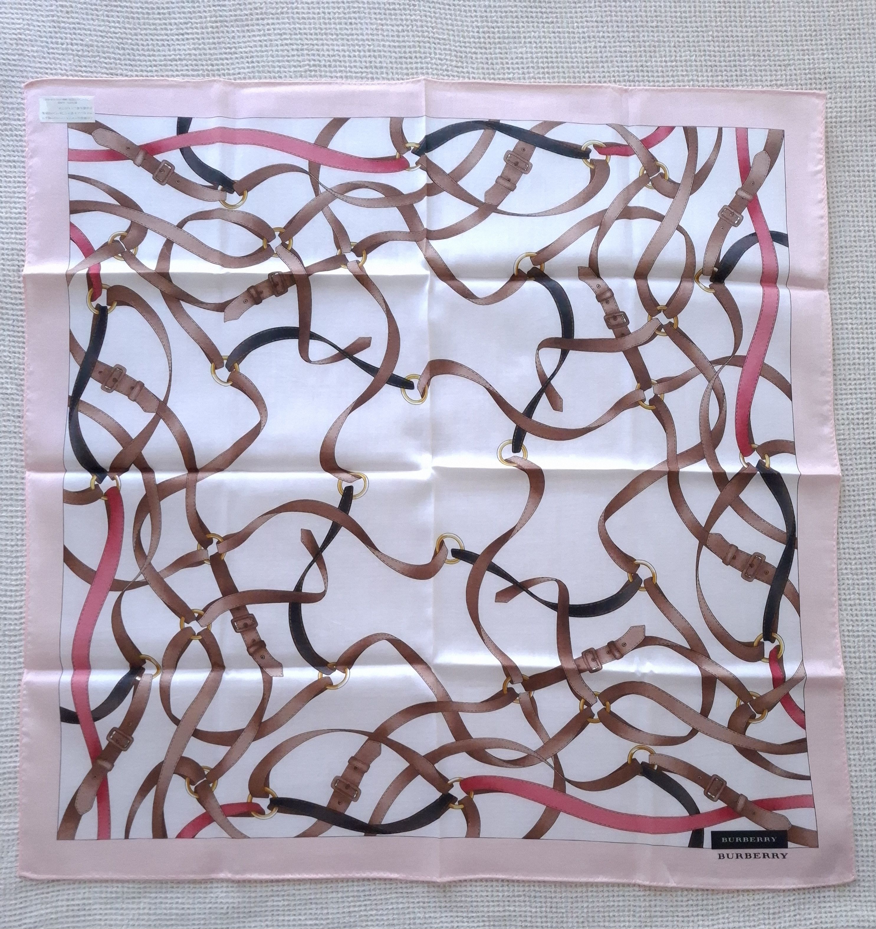 Burberry × Vintage NEW Vintage Burberry Bandana/Handkerchief/scarf Japan Size ONE SIZE - 2 Thumbnail
