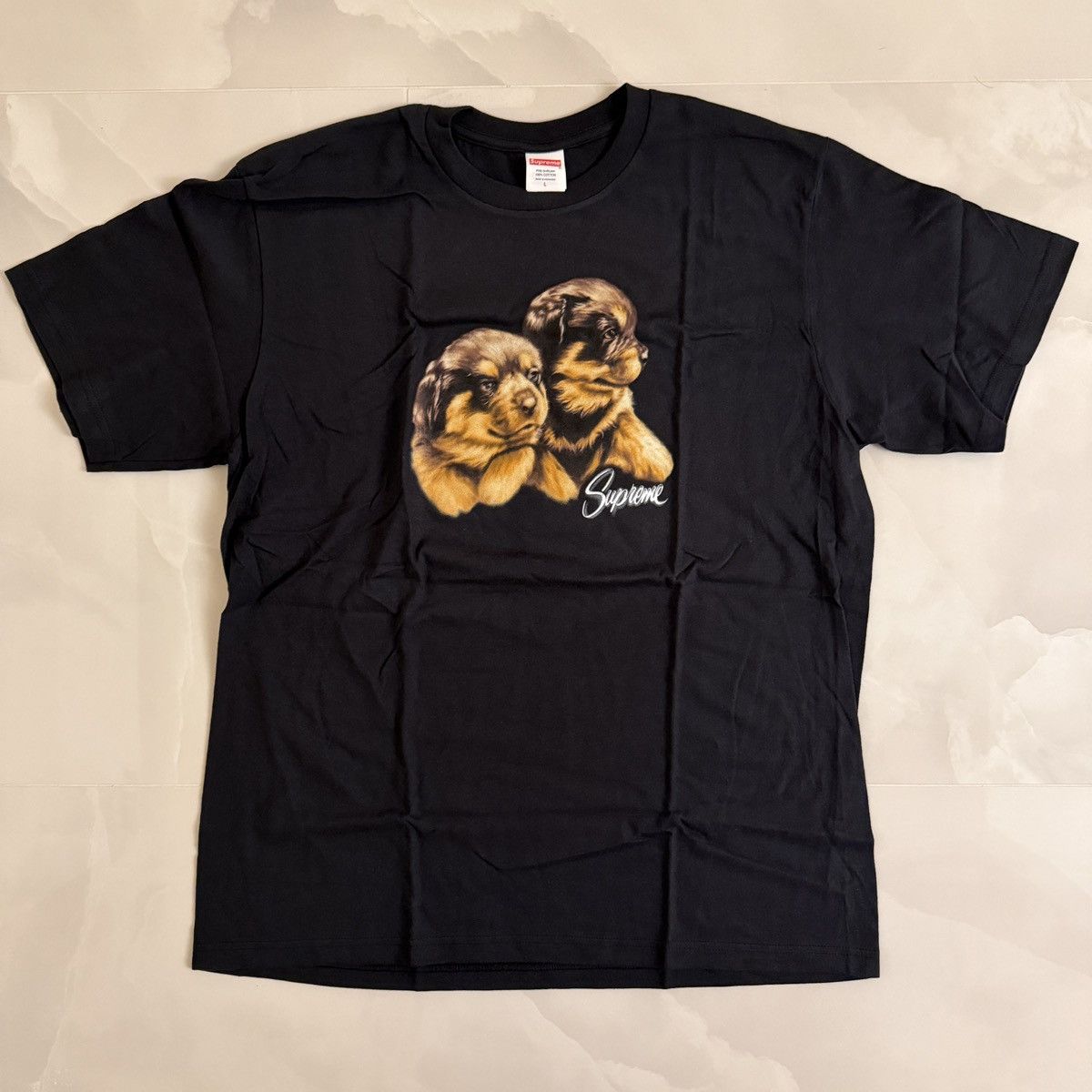 Supreme Supreme Announcing Tee Black — Size Large | Grailed